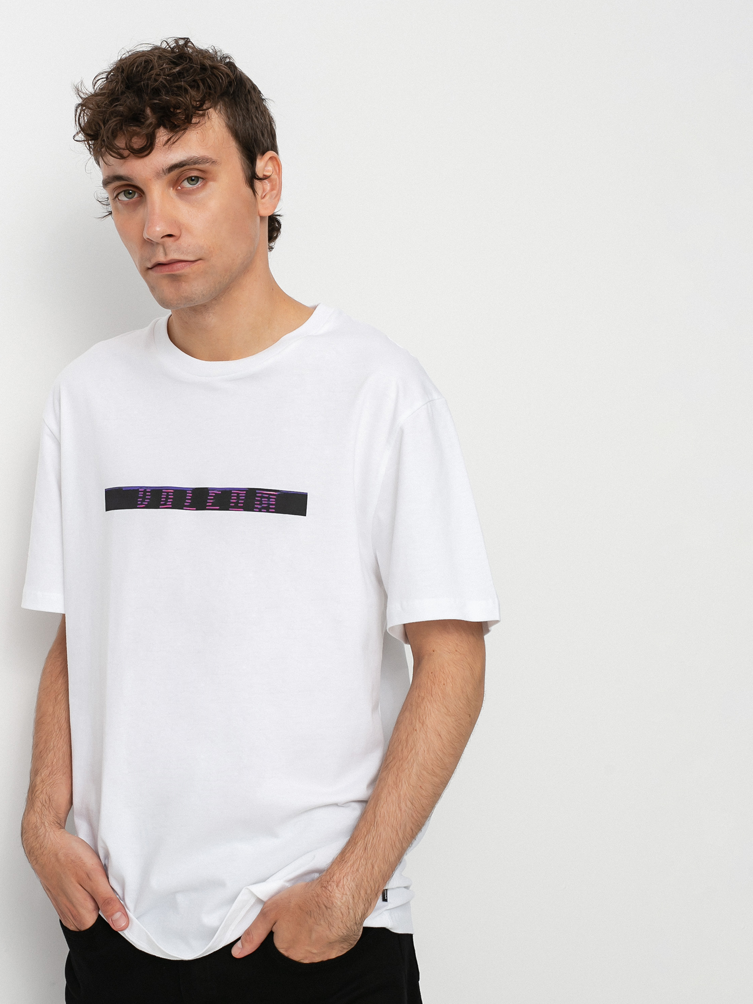 T-shirt Volcom Flowscillator Lse (white)