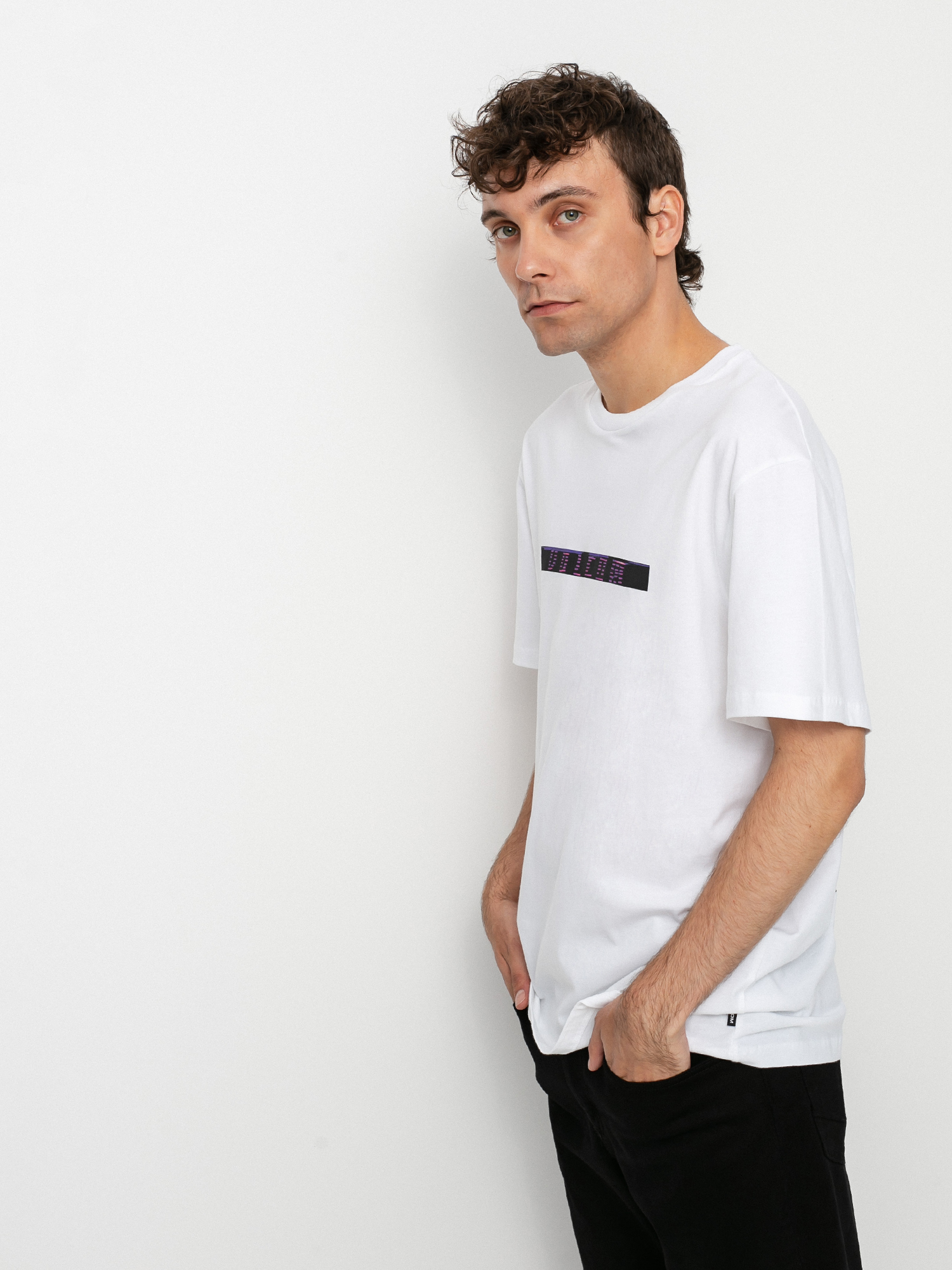 T-shirt Volcom Flowscillator Lse (white)