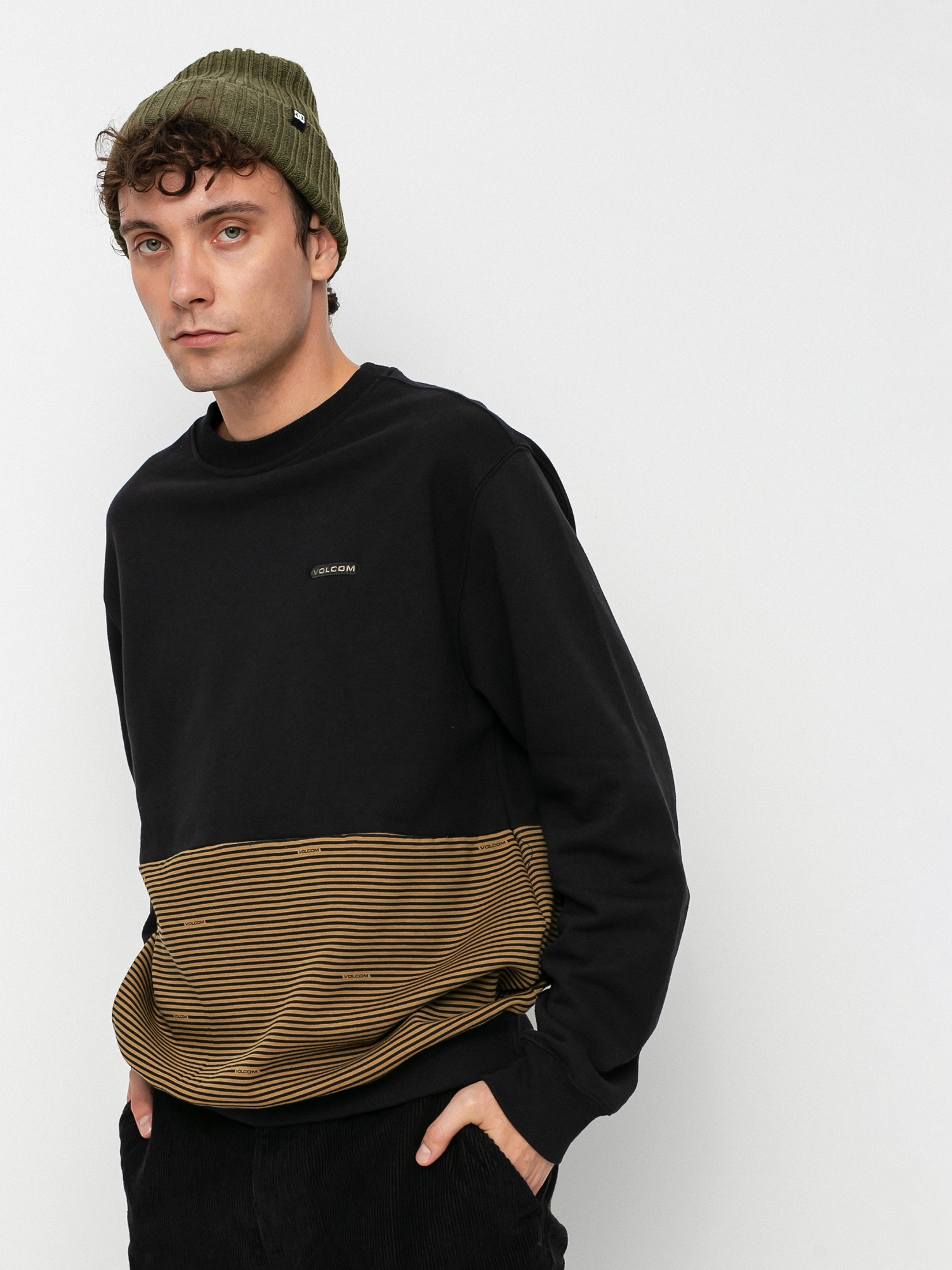 Bluza Volcom Forzee Crew (black combo)
