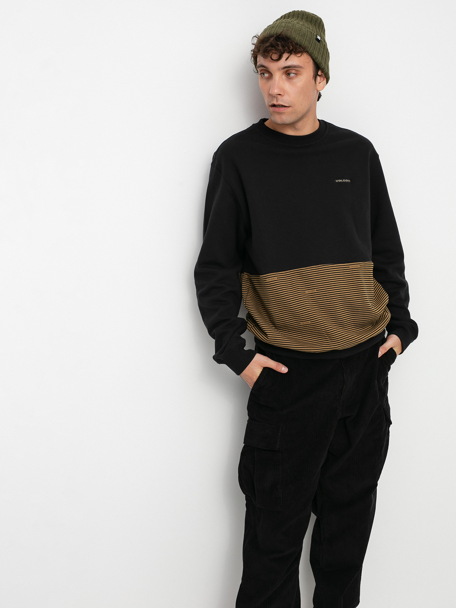 Bluza Volcom Forzee Crew (black combo)