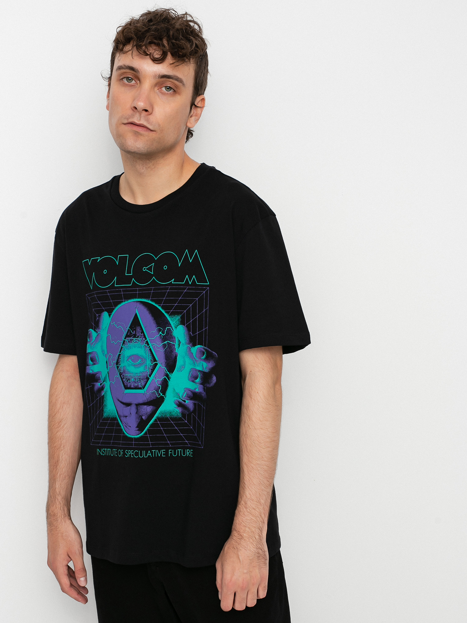 T-shirt Volcom Max Loeffler Fa (black)