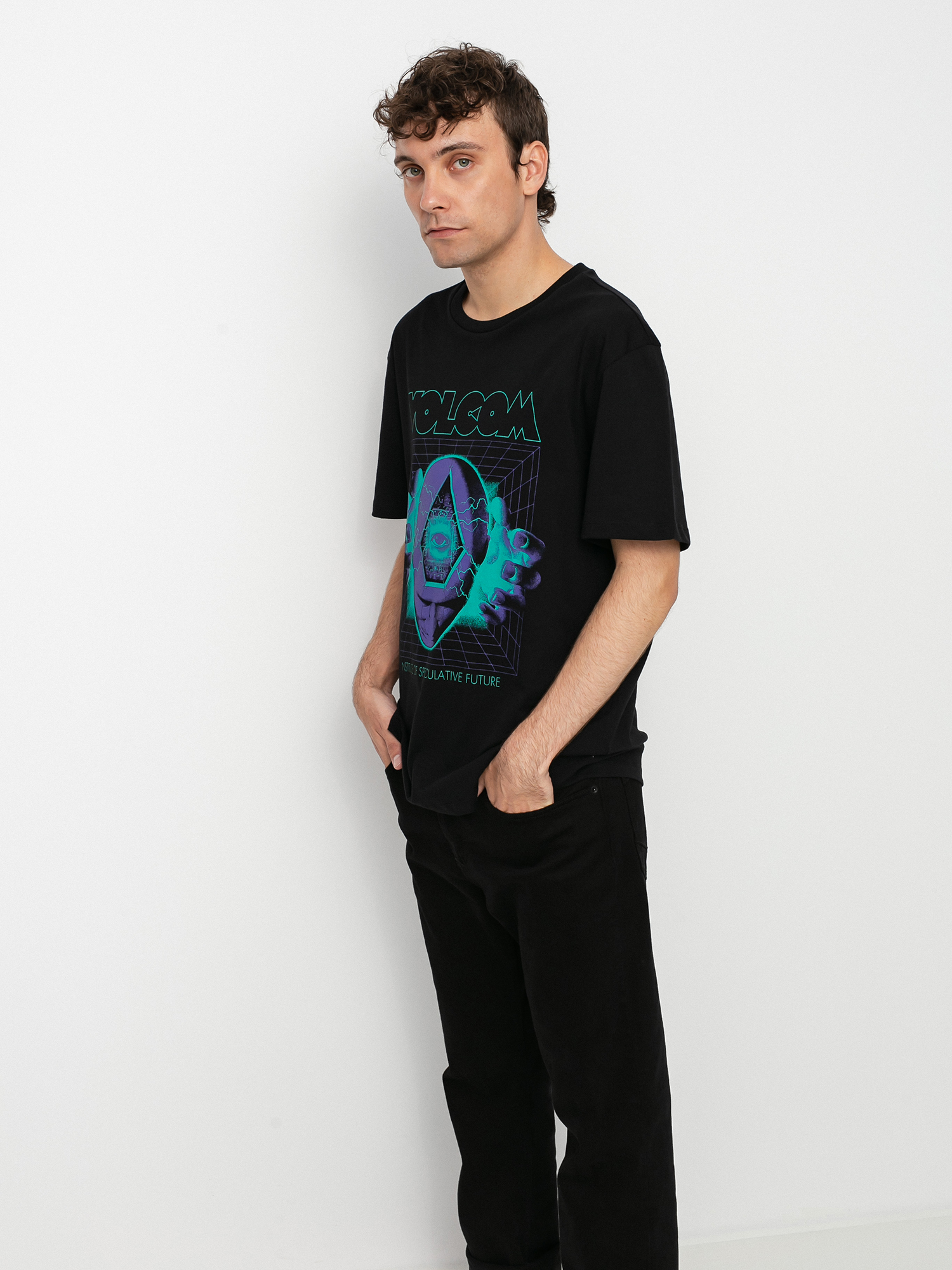 T-shirt Volcom Max Loeffler Fa (black)