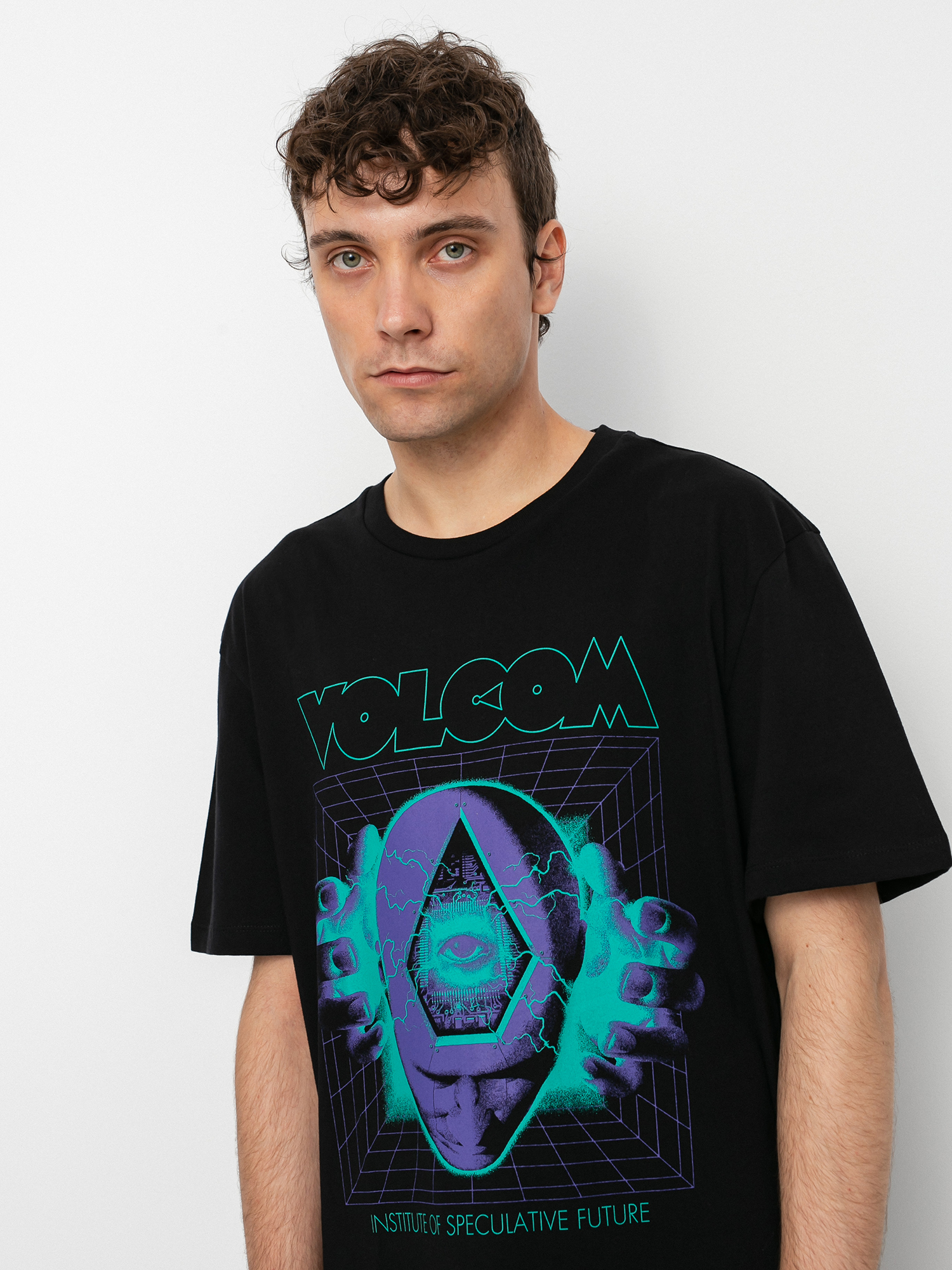 T-shirt Volcom Max Loeffler Fa (black)