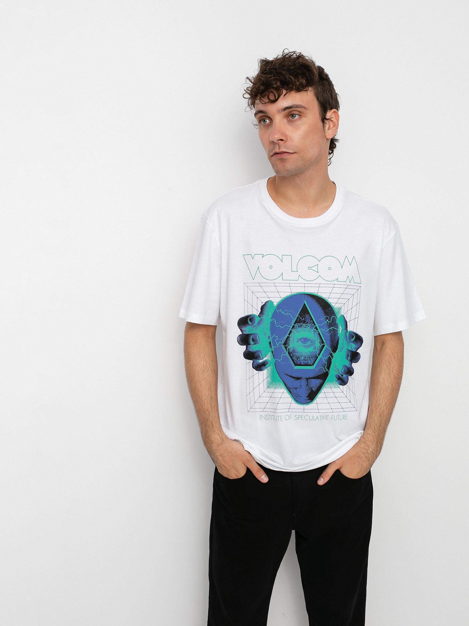 T-shirt Volcom Max Loeffler Fa (white)