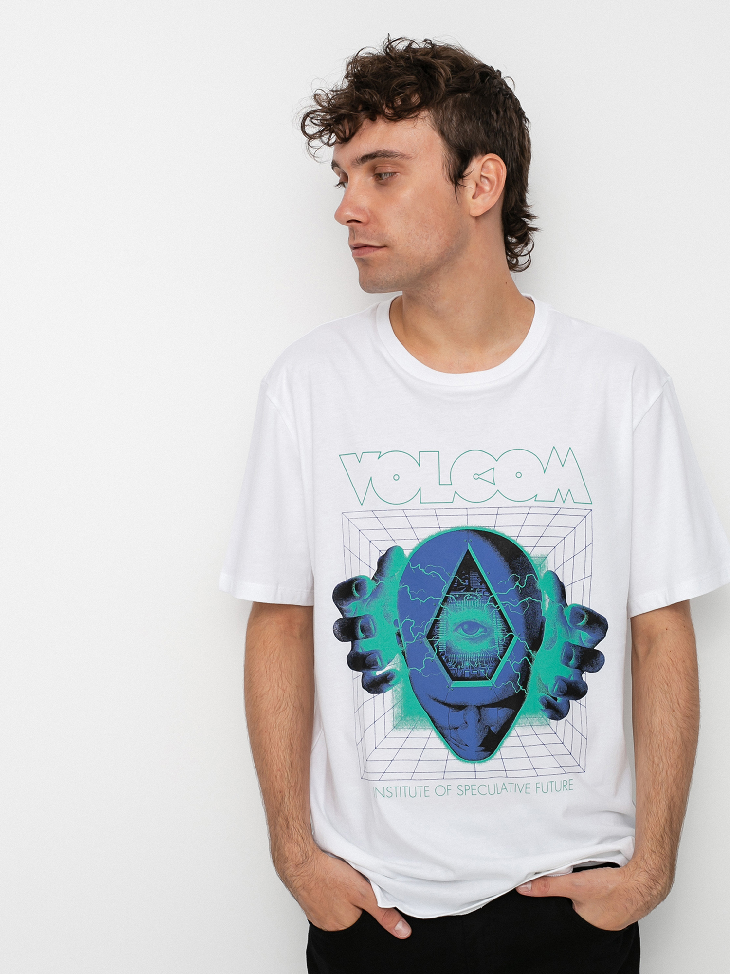 T-shirt Volcom Max Loeffler Fa (white)
