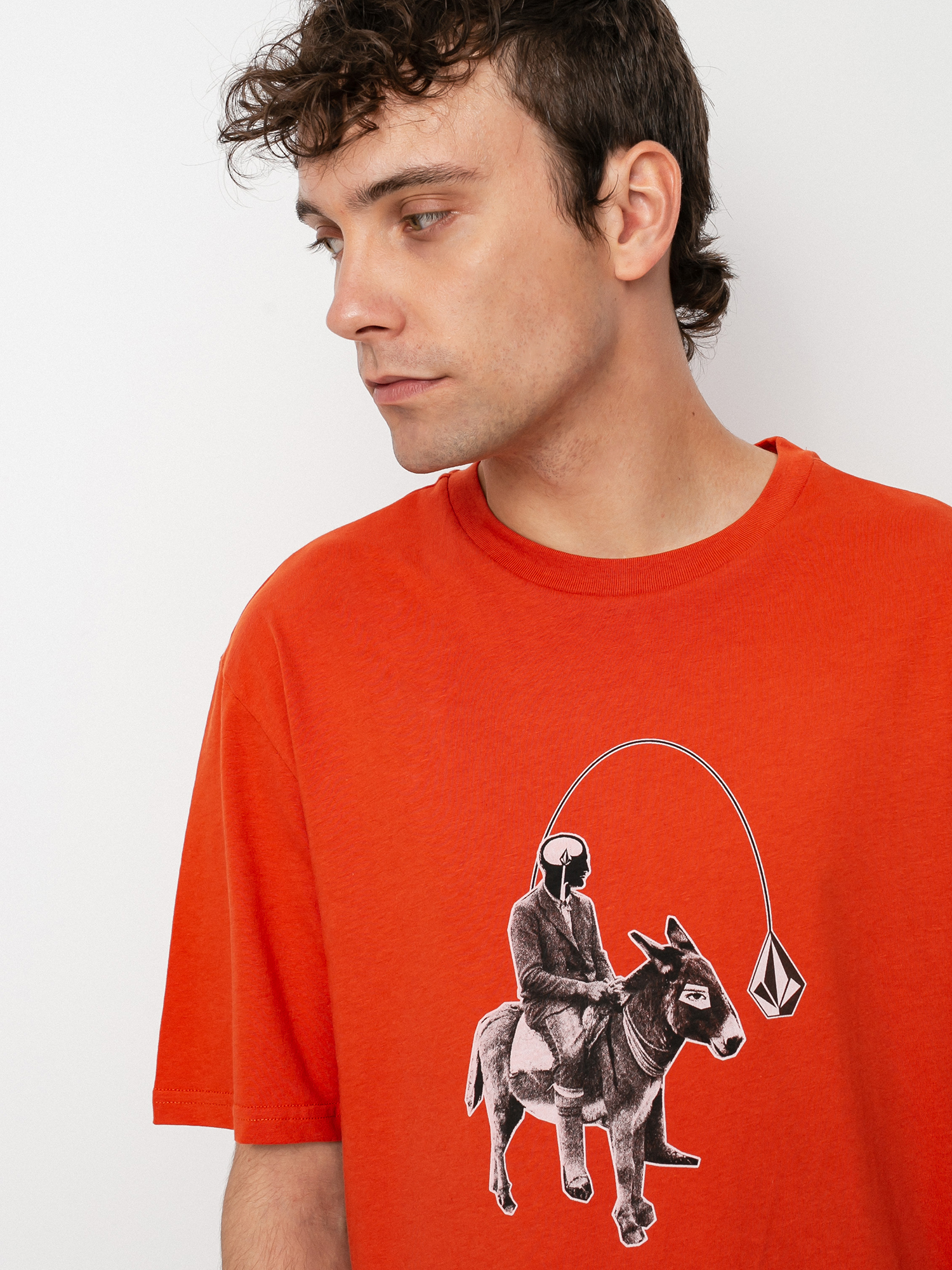 T-shirt Volcom Ass Off Bsc (burnt ochre)