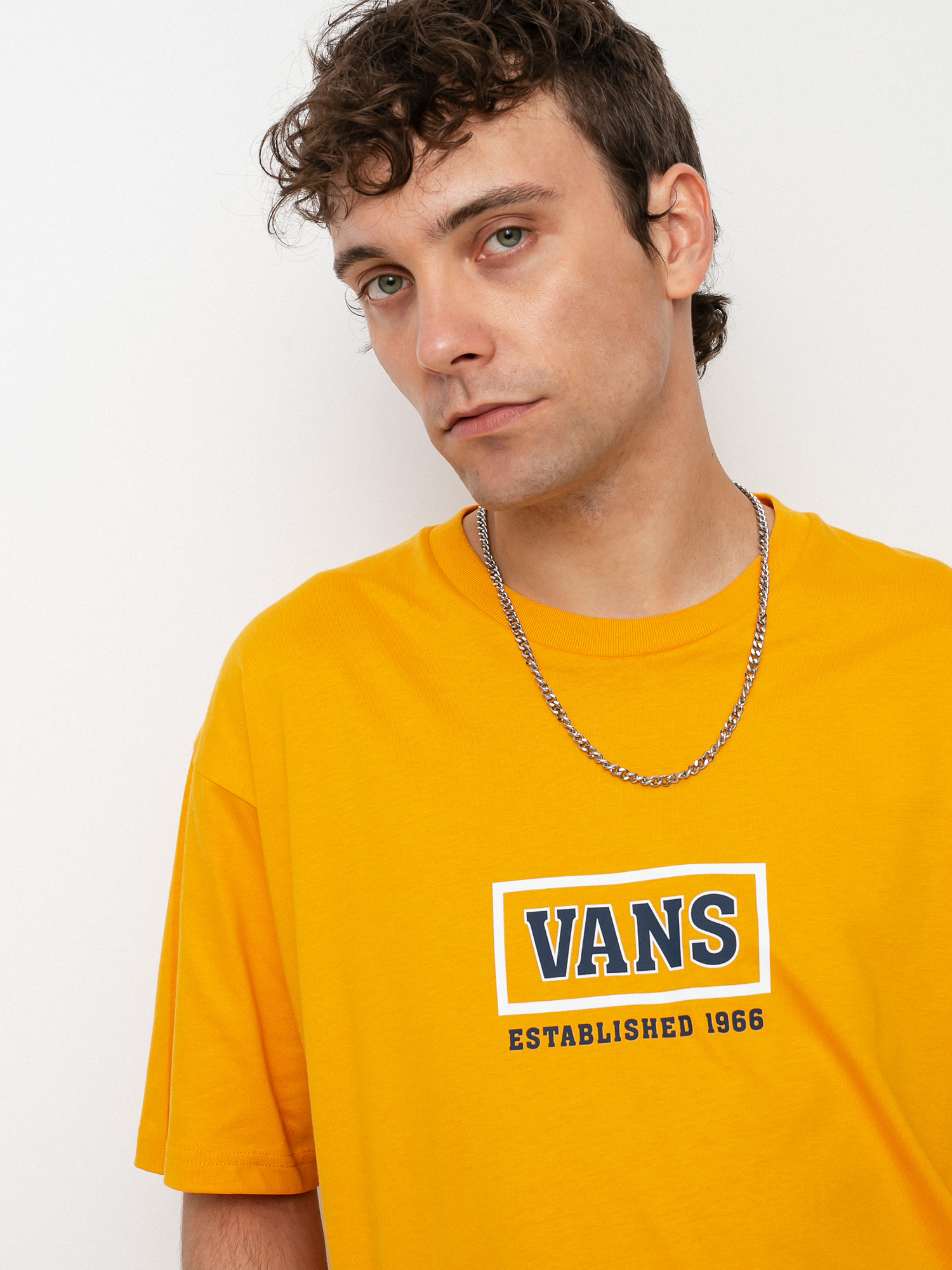 T-shirt Vans Take A Stand Box (golden glow)