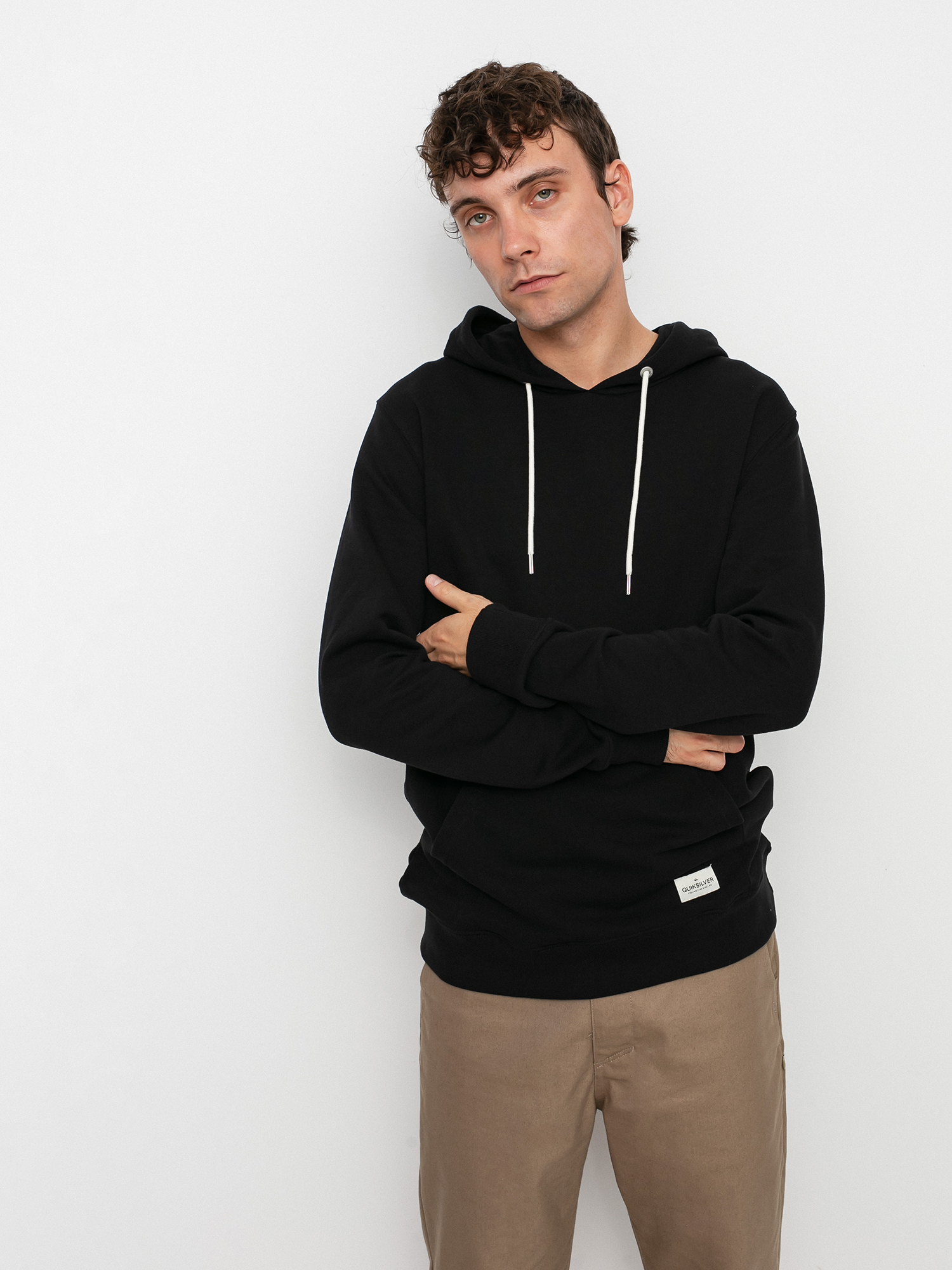Bluza z kapturem Quiksilver Essentials Terry HD (black)