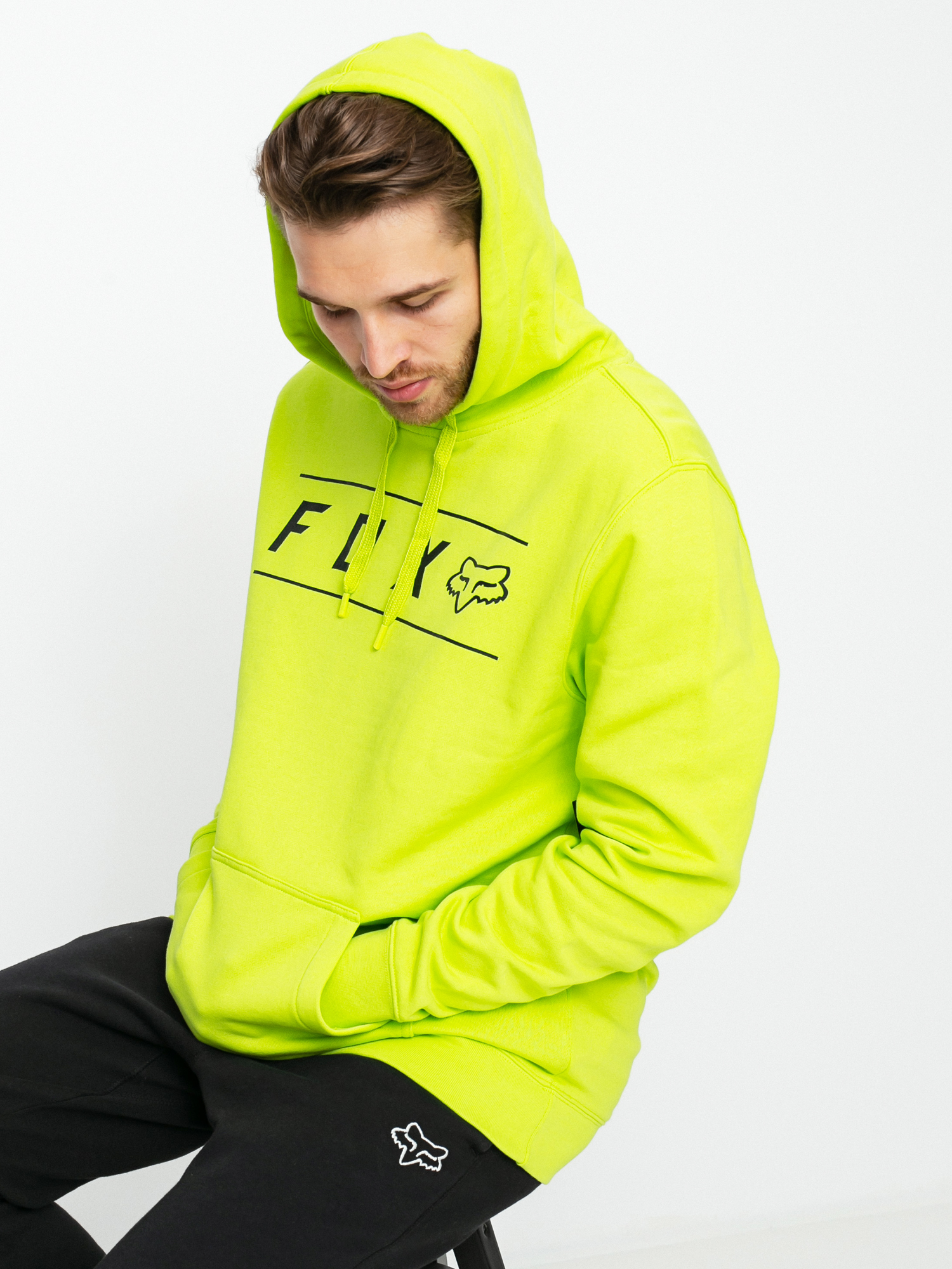 Bluza z kapturem Fox Pinnacle HD (flo ylw)