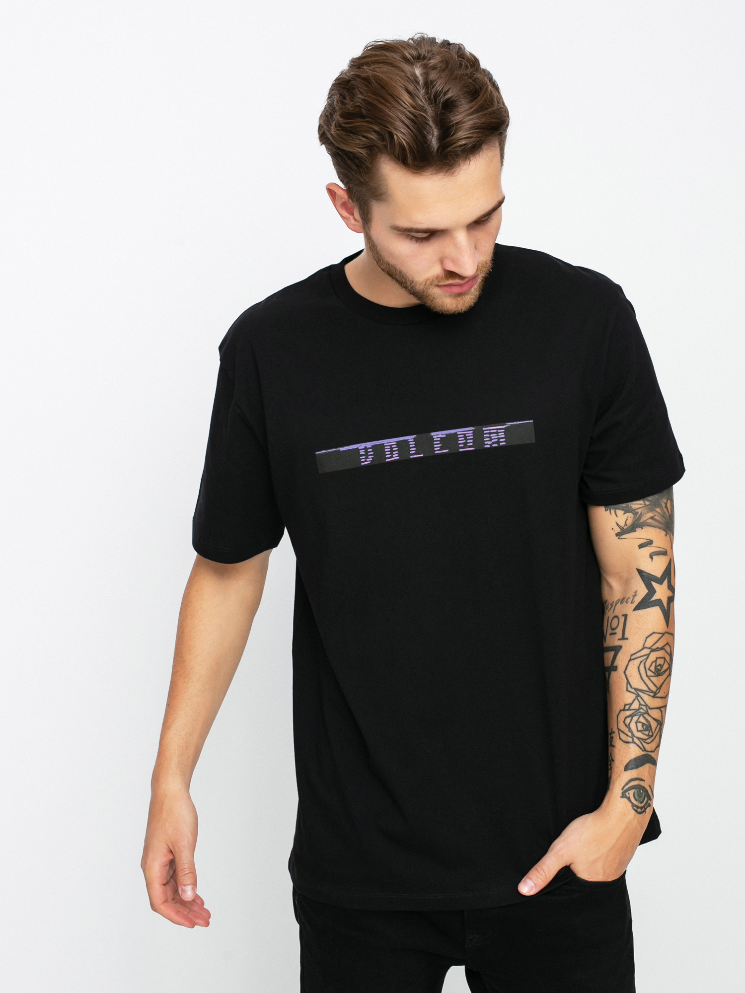 T-shirt Volcom Flowscillator Lse (black)