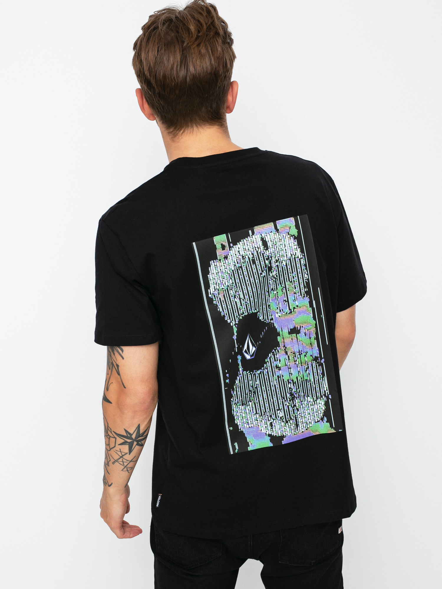 T-shirt Volcom Flowscillator Lse (black)
