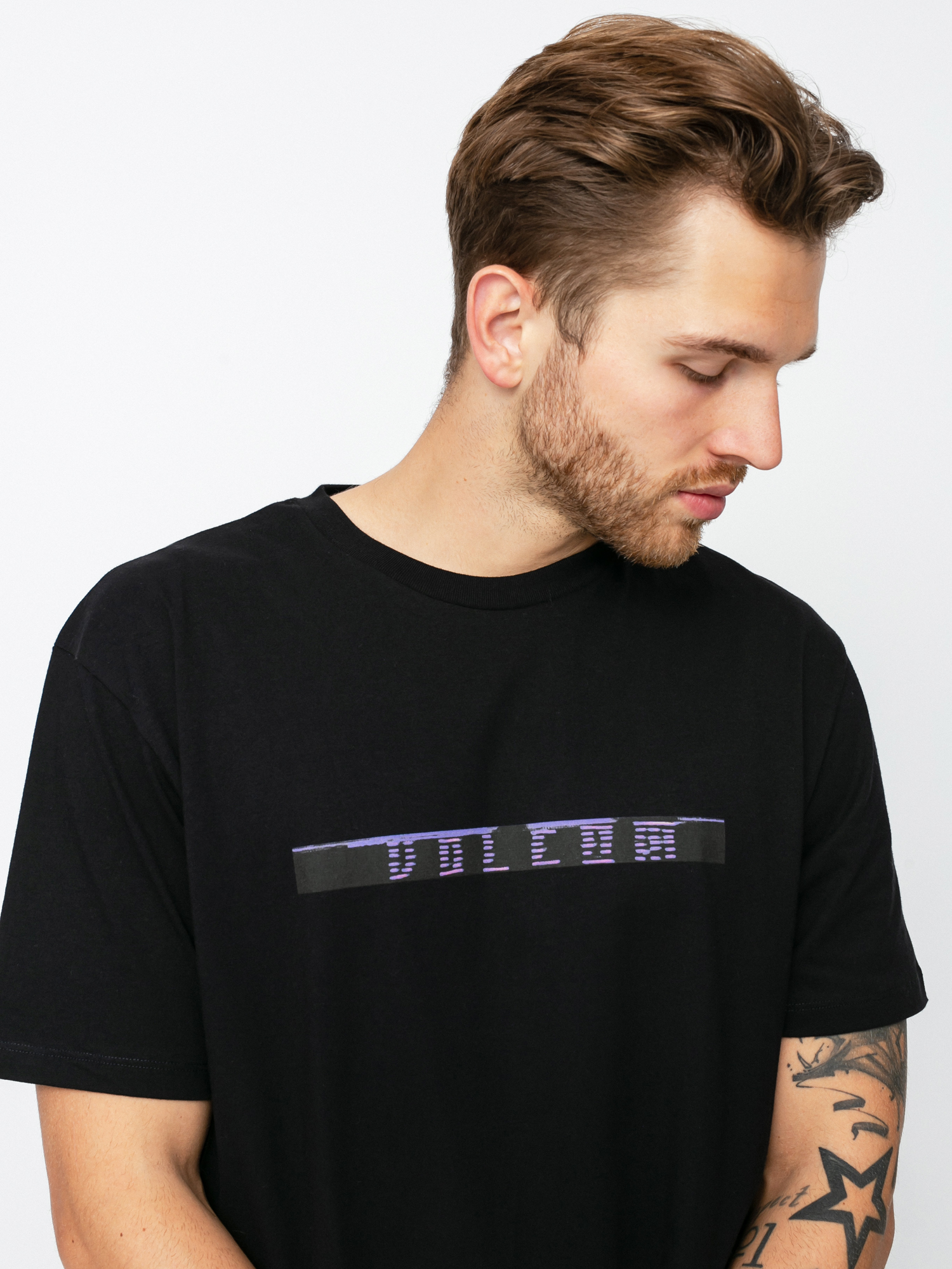 T-shirt Volcom Flowscillator Lse (black)
