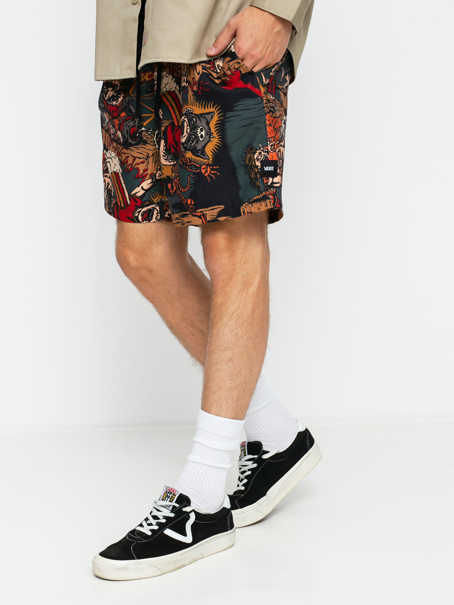 Szorty Vans Off The Wall Gallery Dwiky Ka (otw gallery/dwiky ka/blk)
