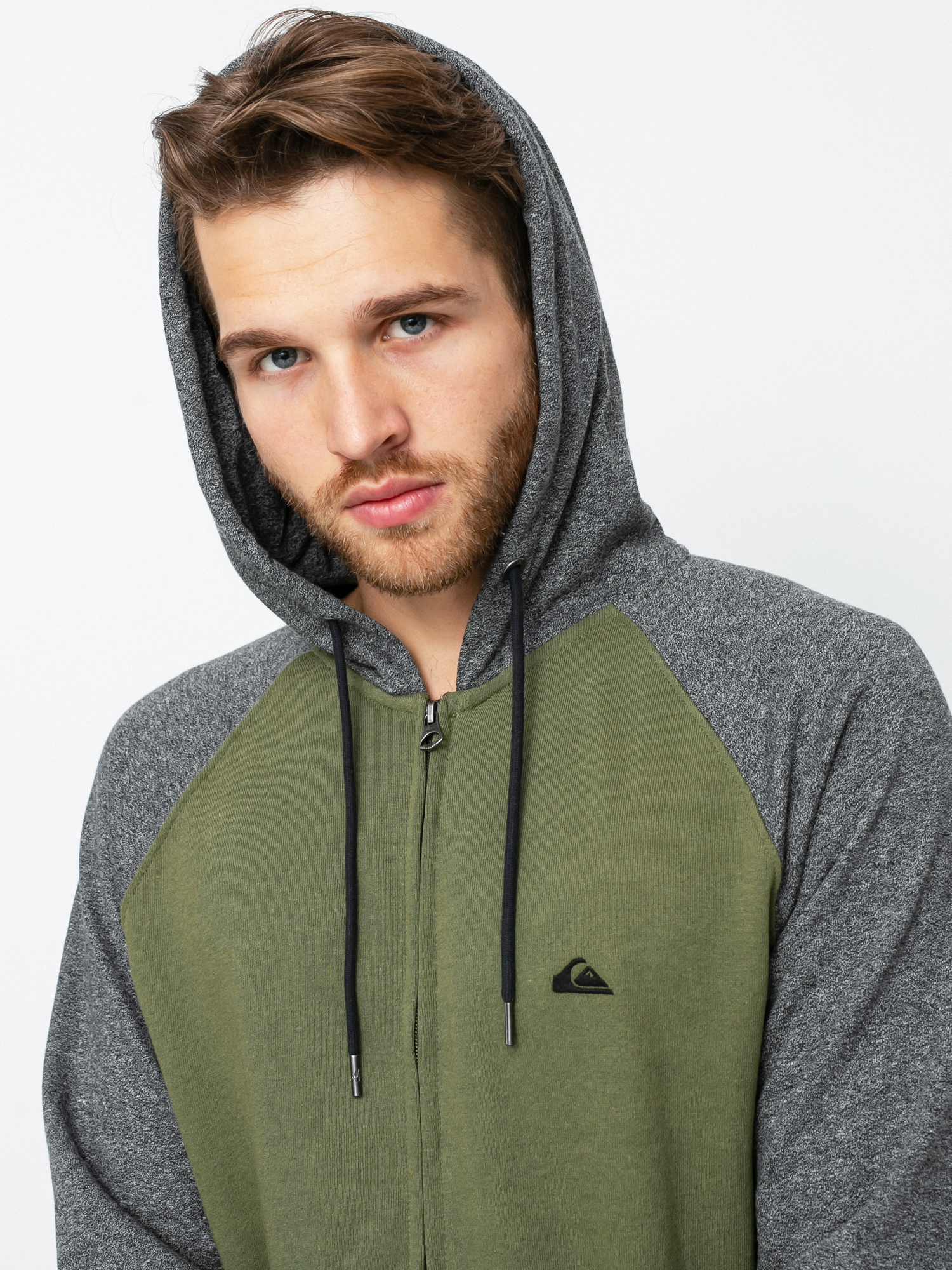 Bluza z kapturem Quiksilver Essentials Raglan ZHD (four leaf clover)