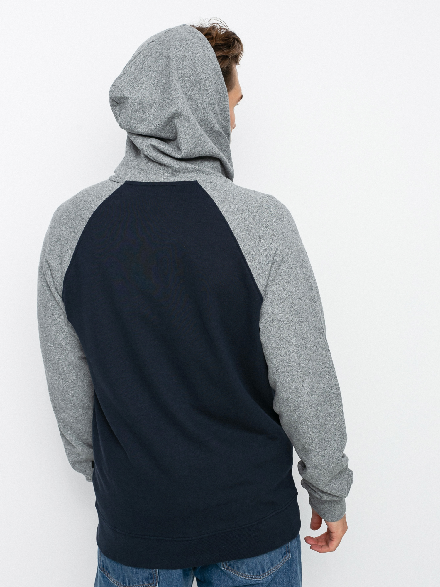 Bluza z kapturem Quiksilver Essentials Raglan ZHD (navy blazer)