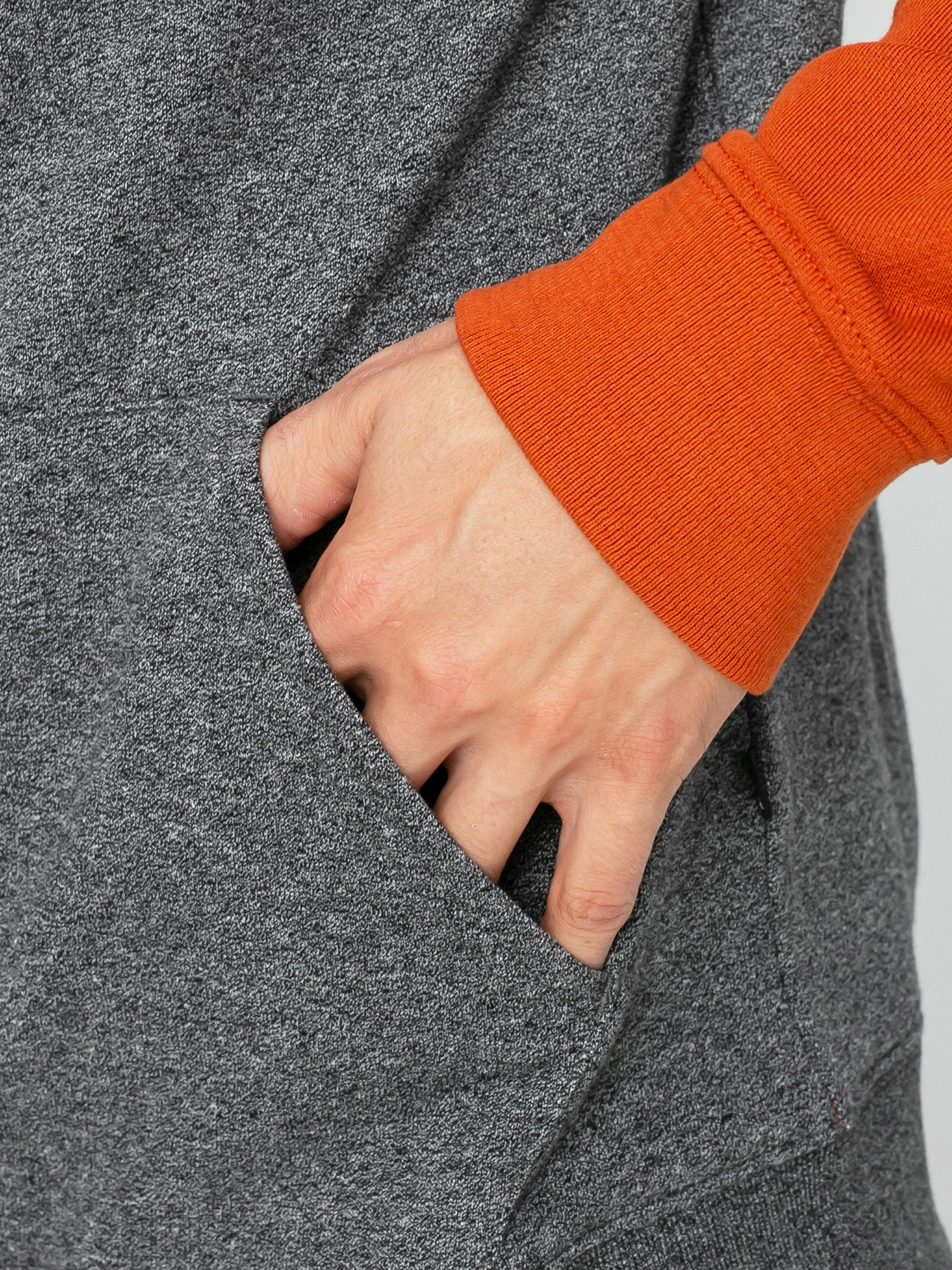 Bluza z kapturem Quiksilver Essentials Raglan ZHD (dark grey heather)