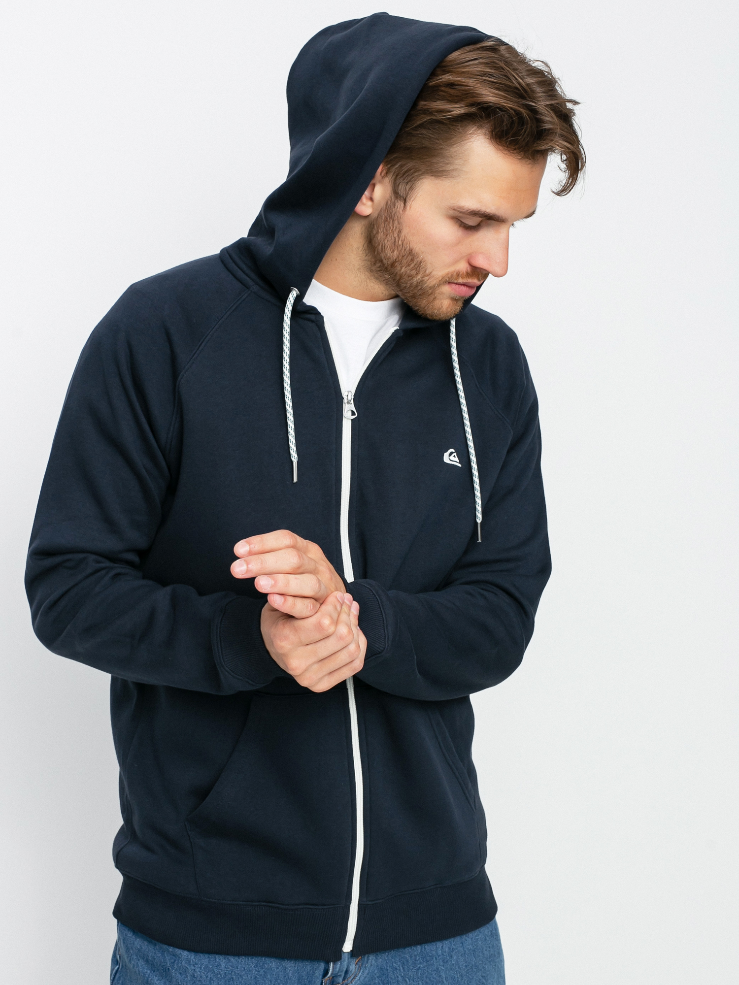 Bluza z kapturem Quiksilver Everyday ZHD (navy blazer)