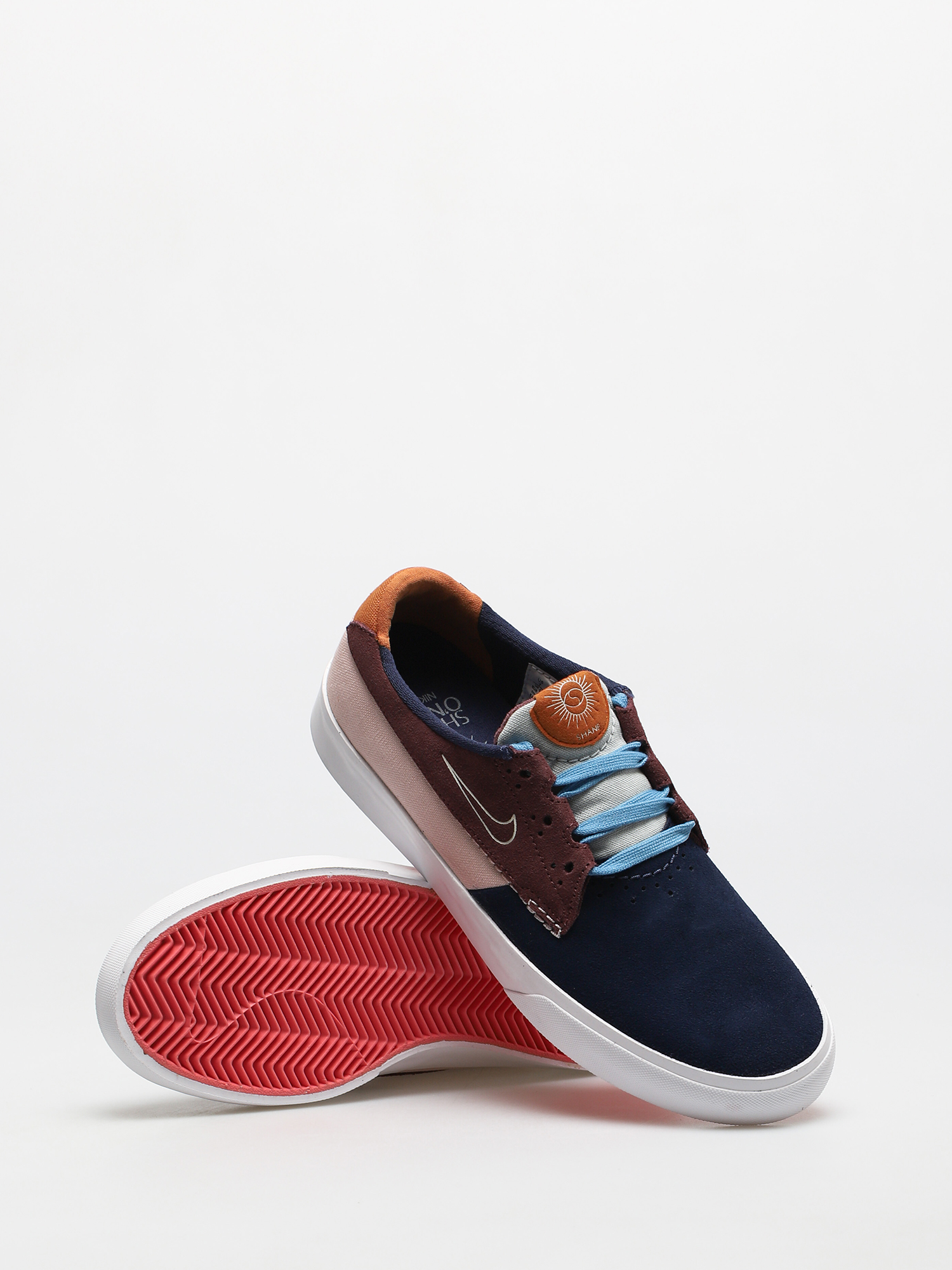Buty Nike SB Shane (midnight navy/sail dark wine pink oxford)