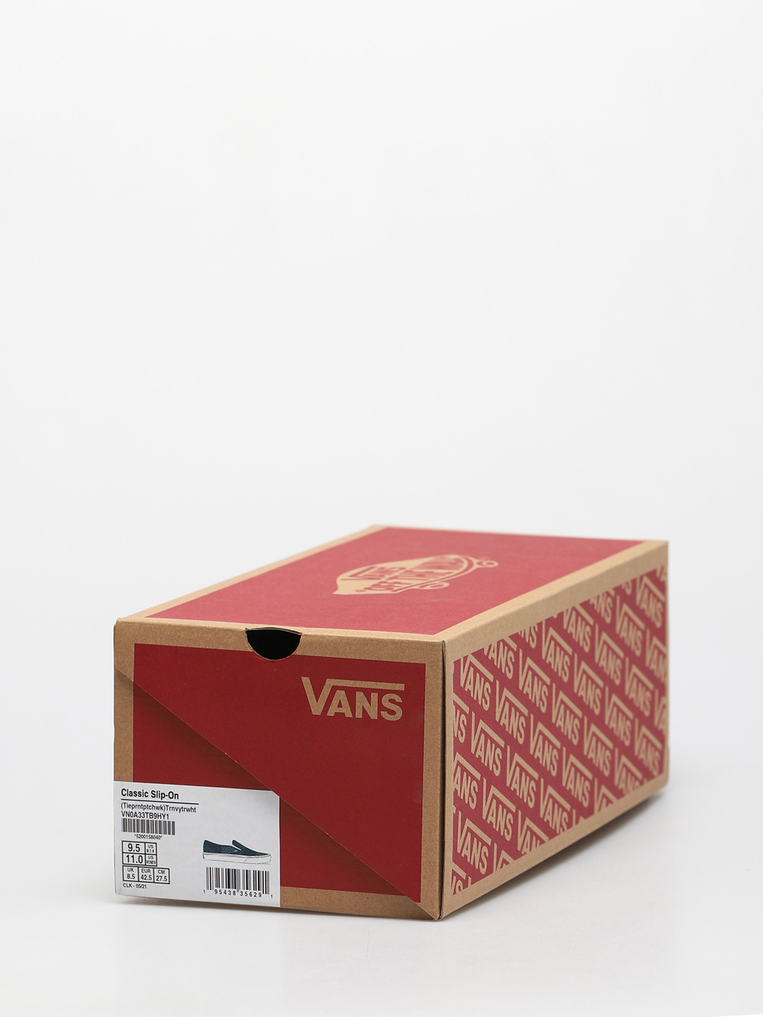 Buty Vans Classic Slip On (tieprntptchwk/trnvytrwht)