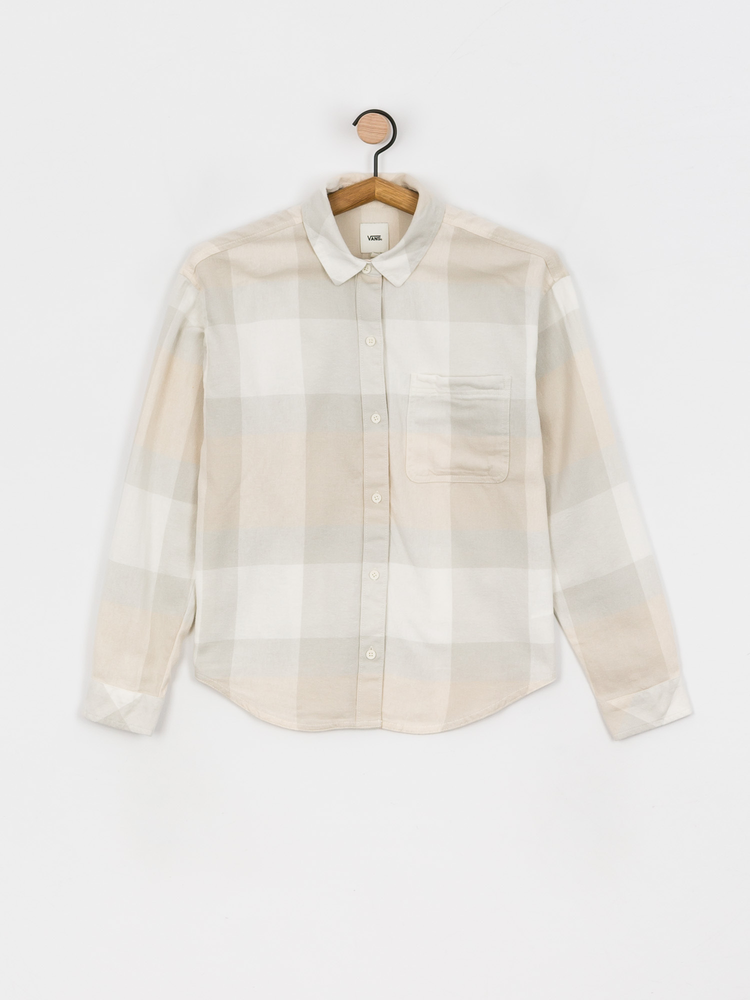 Koszula Vans Easy Plaid Flannel Wmn (sandshell)