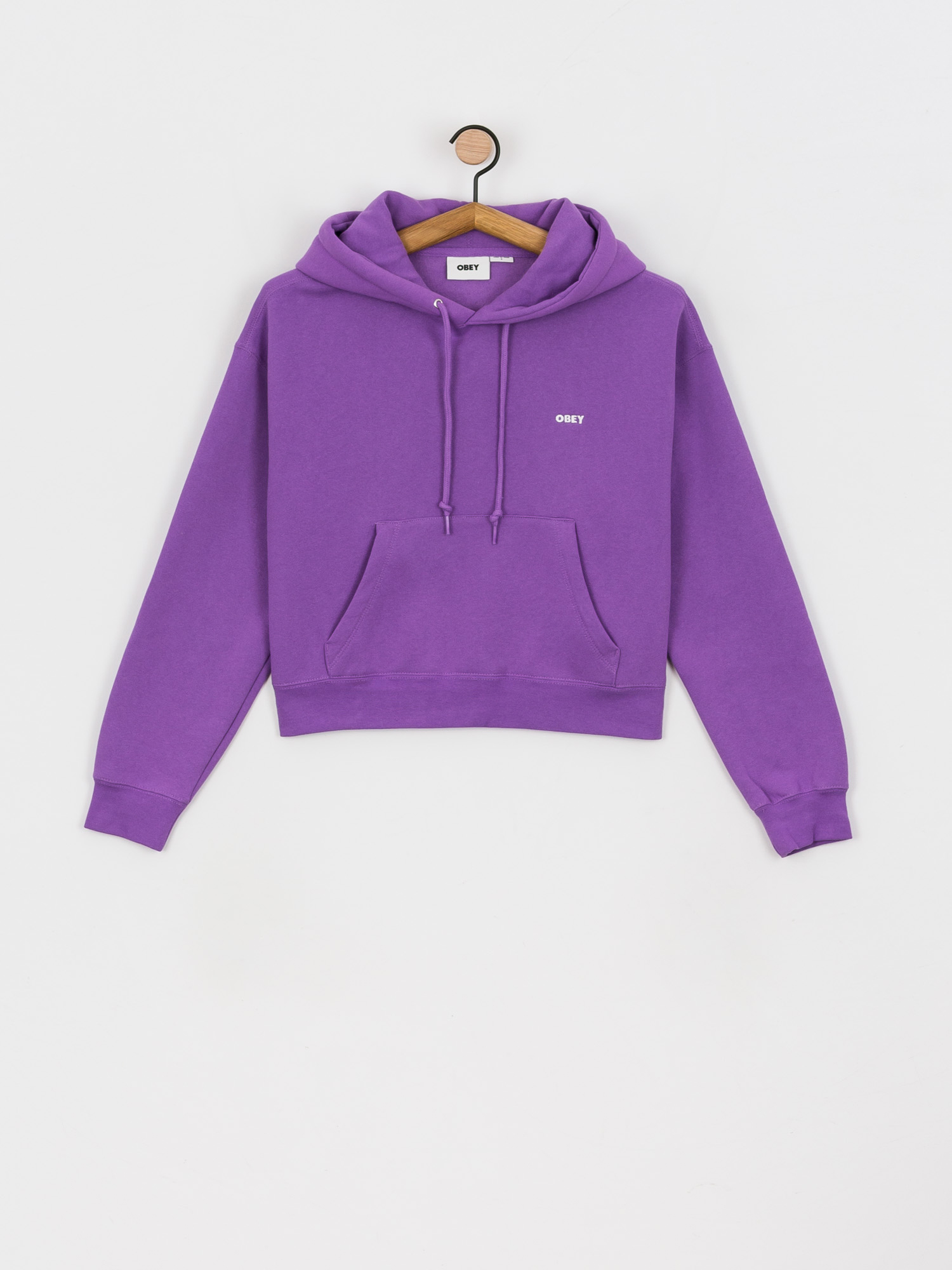 Bluza z kapturem OBEY Bold HD Wmn (orchid)