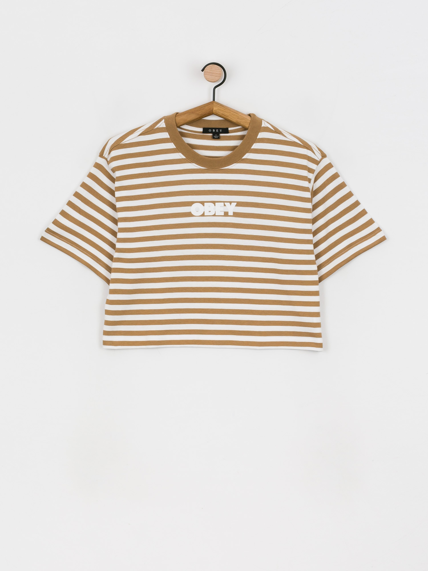 T-shirt OBEY Brody Wmn (khaki multi)