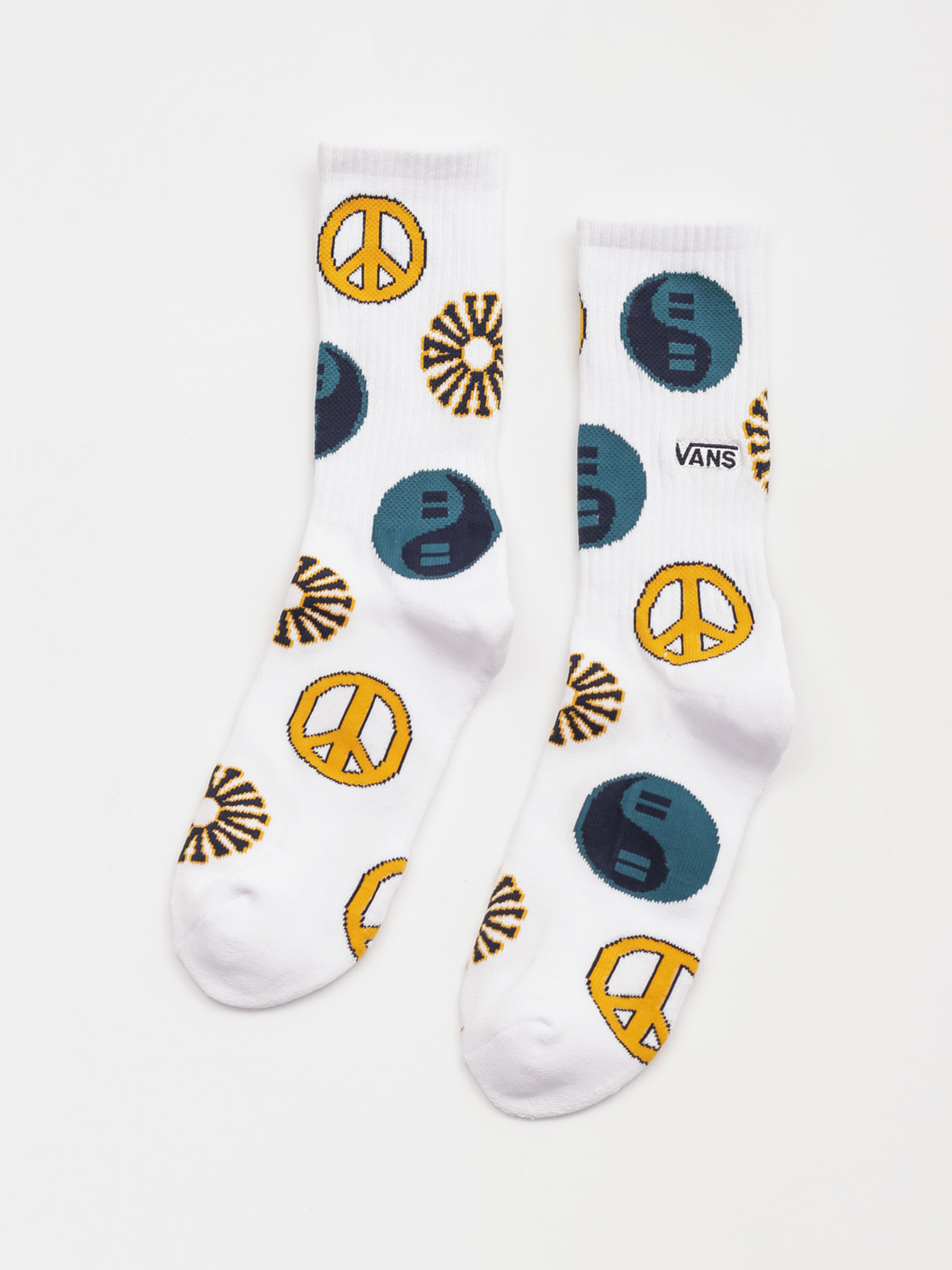 Skarpetki Vans Take A Stand Crew (white)