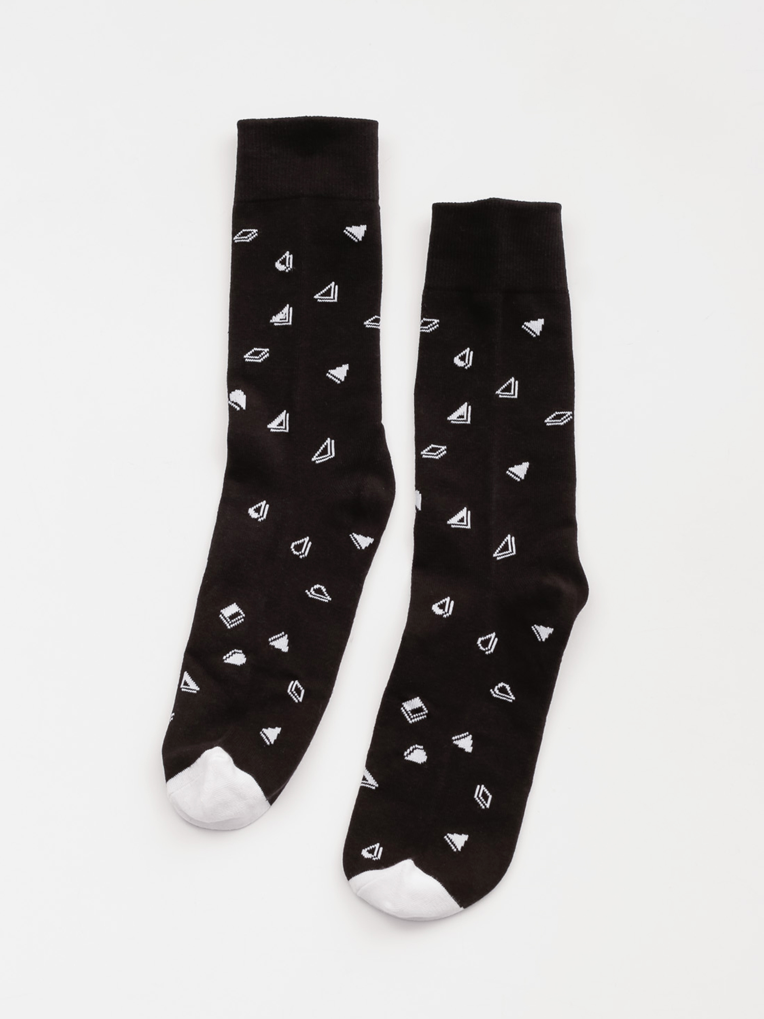 Skarpetki Volcom True Socks Pr (black white)