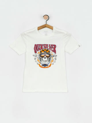 T-shirt Quiksilver Biker Skull JR (white)