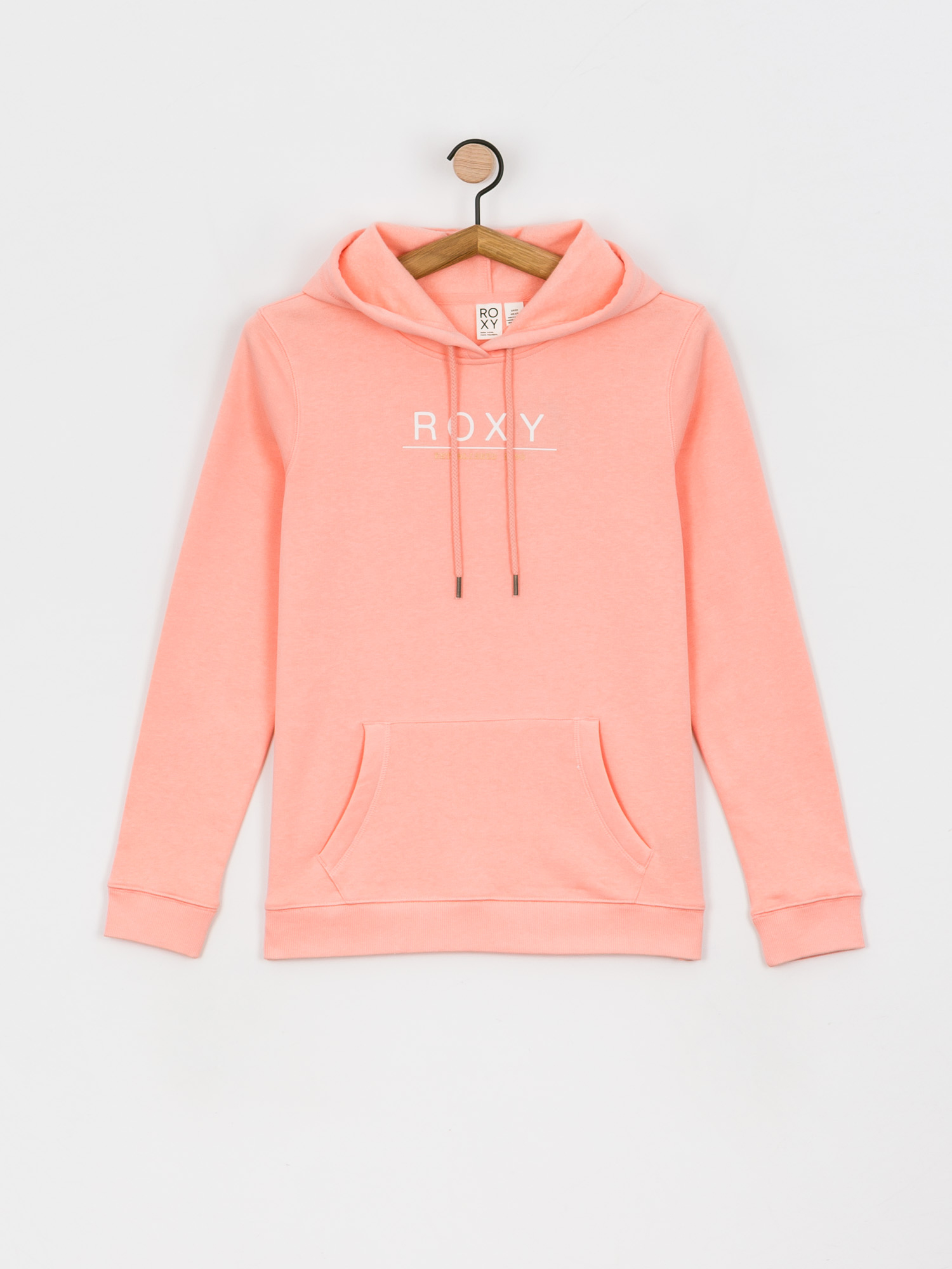 Bluza z kapturem Roxy Day Breaks Brushed A HD Wmn (peach bud)