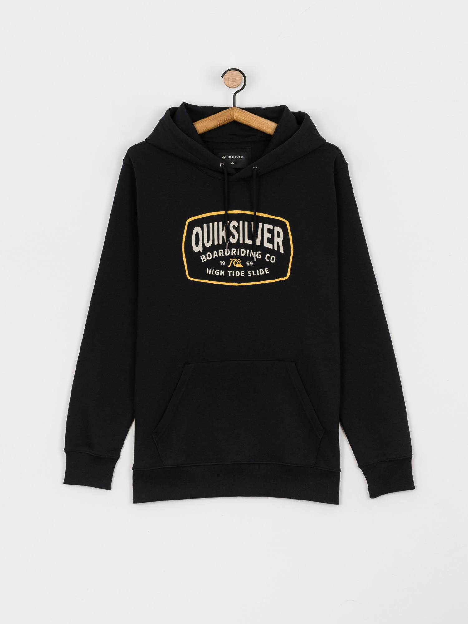 Bluza z kapturem Quiksilver High Cloud HD (black)