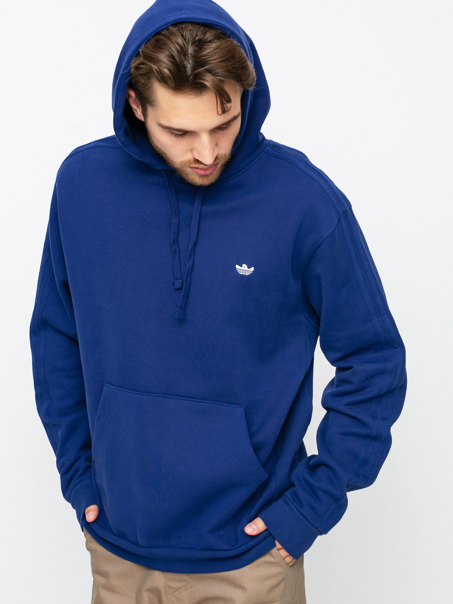 Bluza z kapturem adidas H Shmoo HD (vicblu/white)