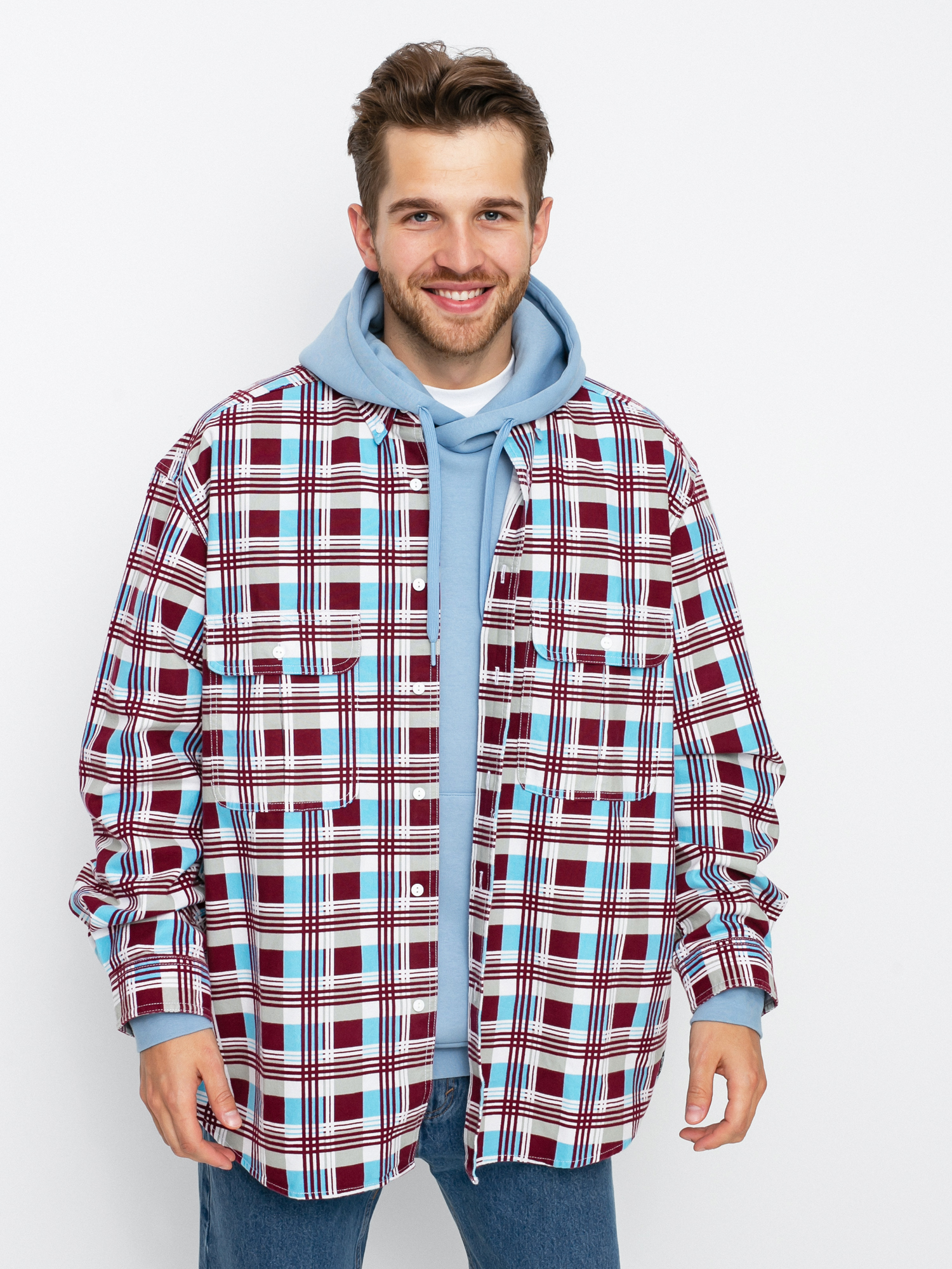 Koszula Levi's® Woven Printed (burgundy blue)