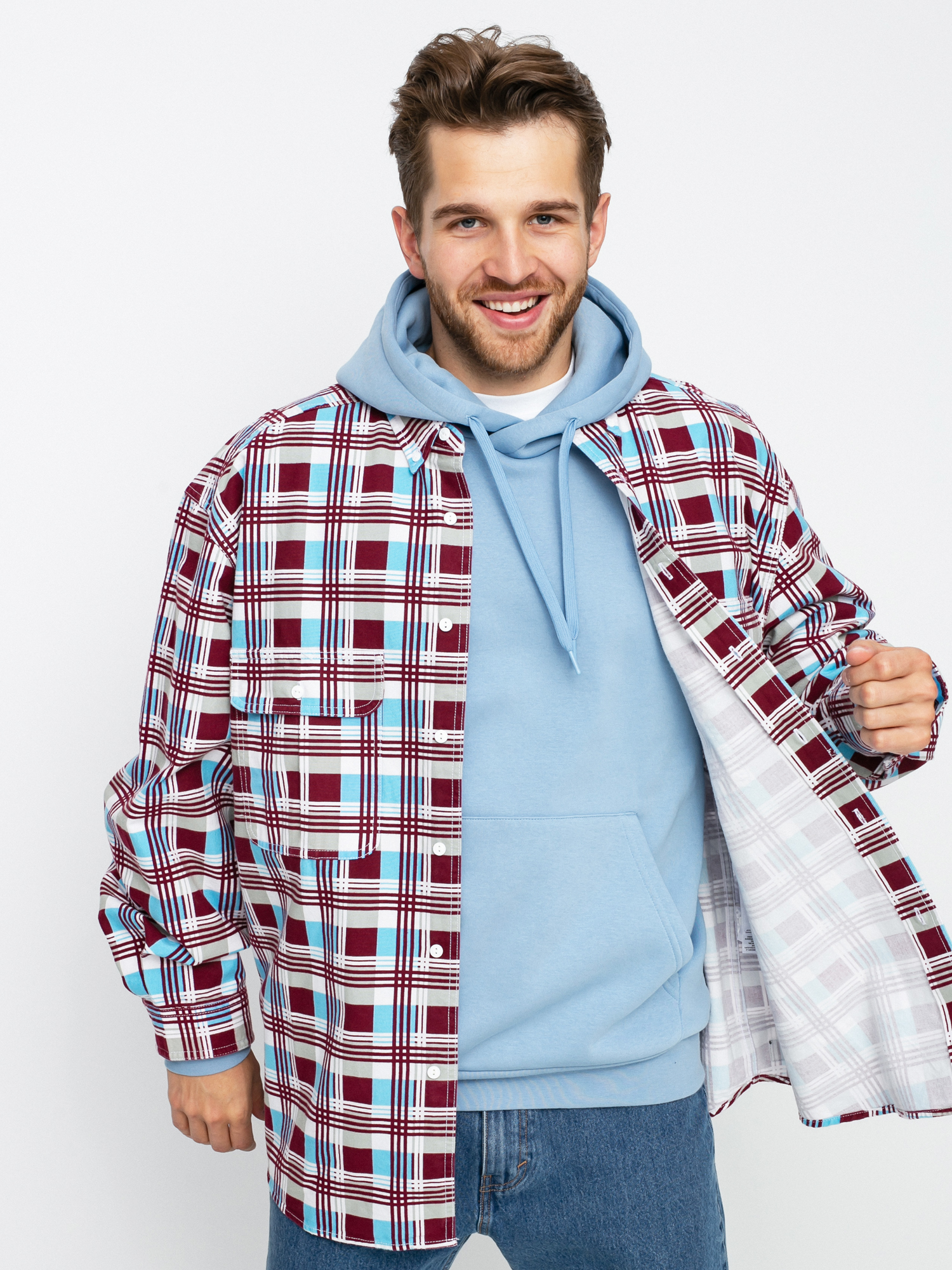 Koszula Levi's® Woven Printed (burgundy blue)