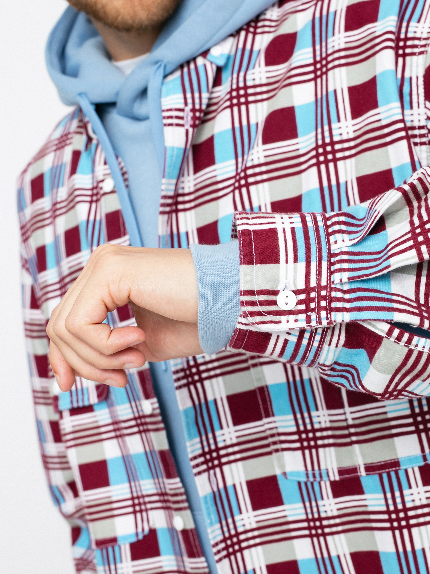 Koszula Levi's® Woven Printed (burgundy blue)