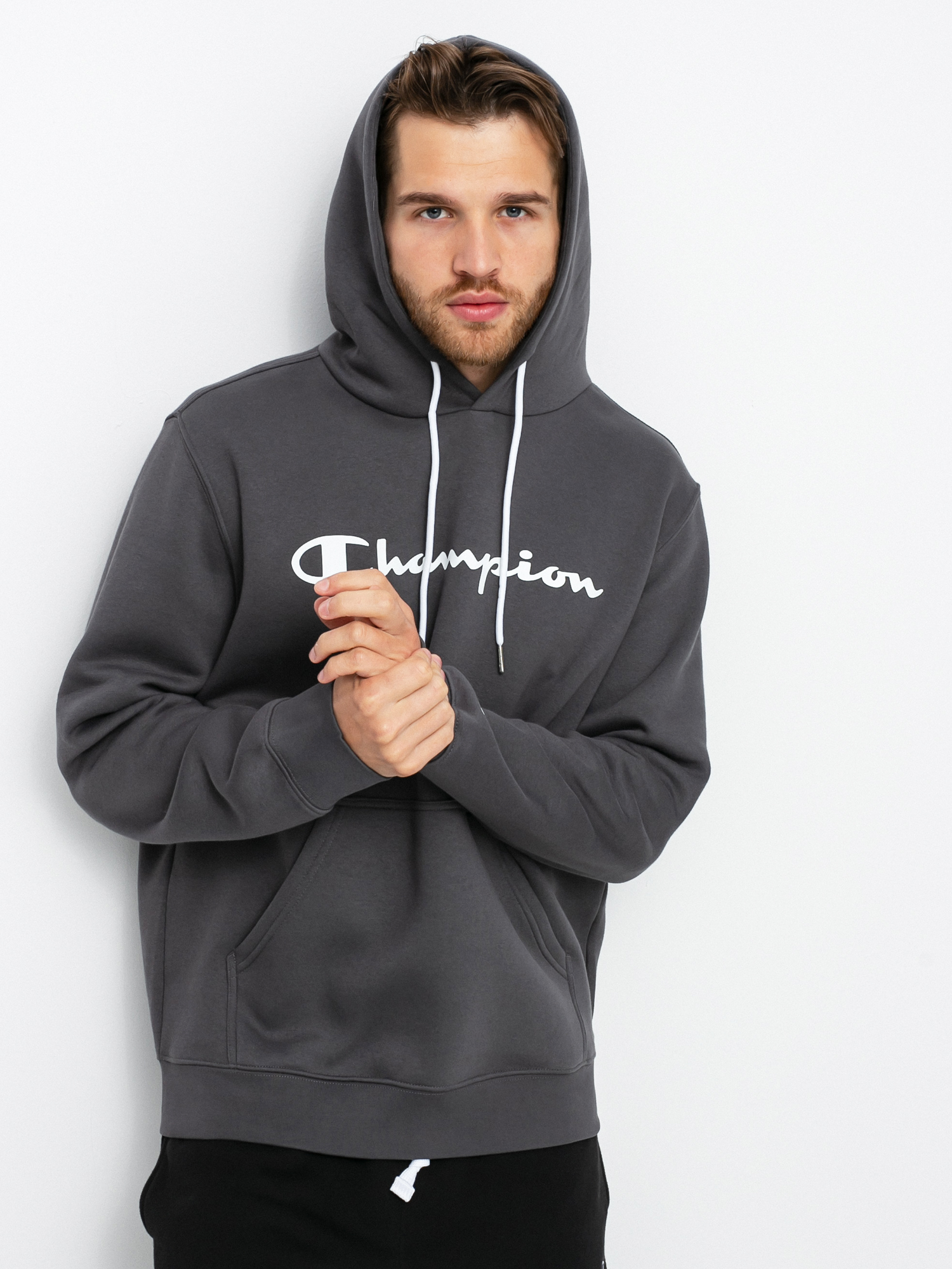 Bluza z kapturem Champion Legacy Sweatshirt HD 214743 (ebn)