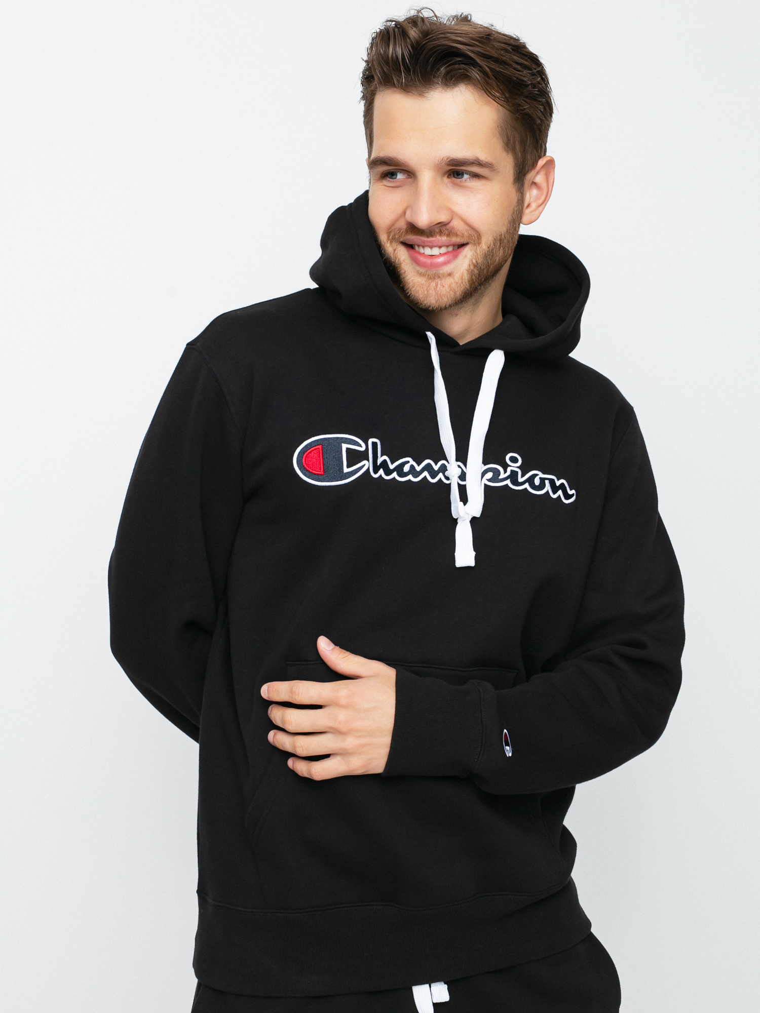 Bluza z kapturem Champion Sweatshirt HD 216470 (nbk)