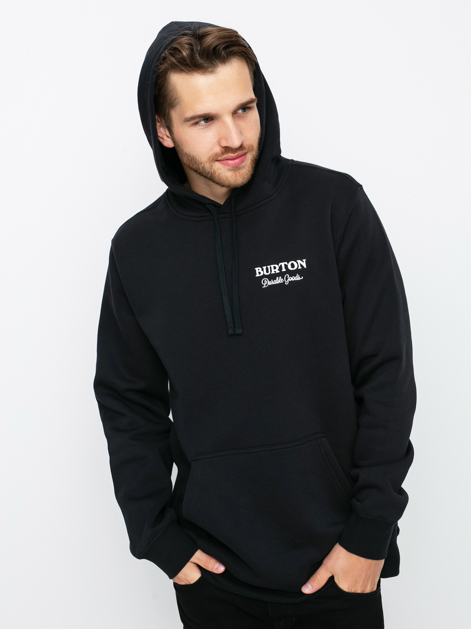 Bluza z kapturem Burton Durable Goods Pullover HD (true black)