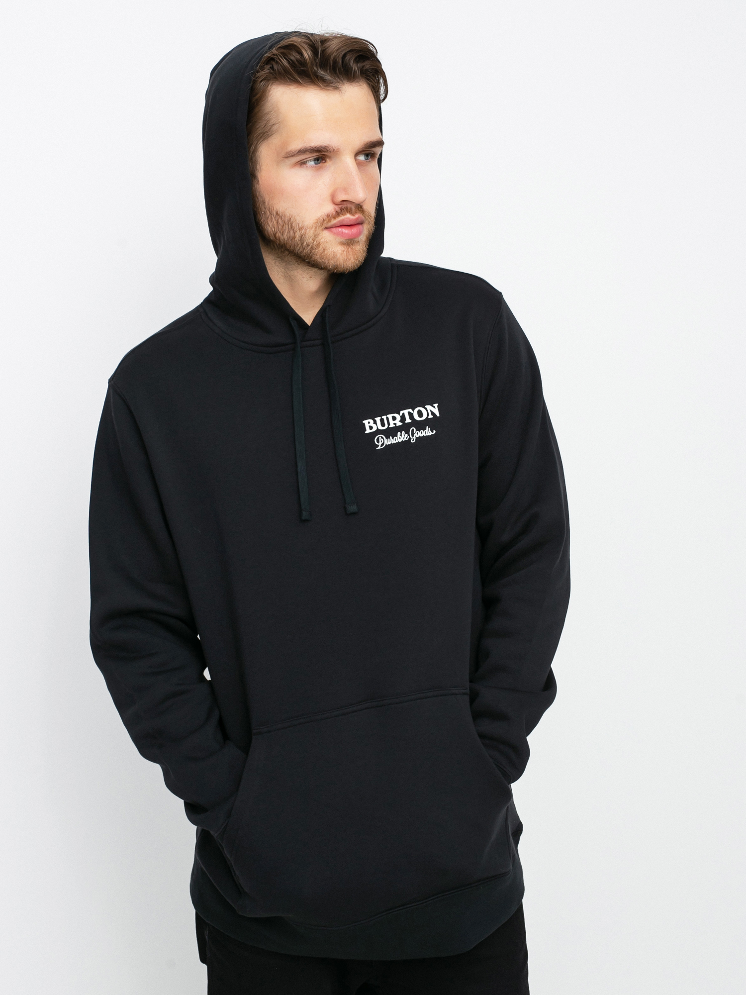 Bluza z kapturem Burton Durable Goods Pullover HD (true black)