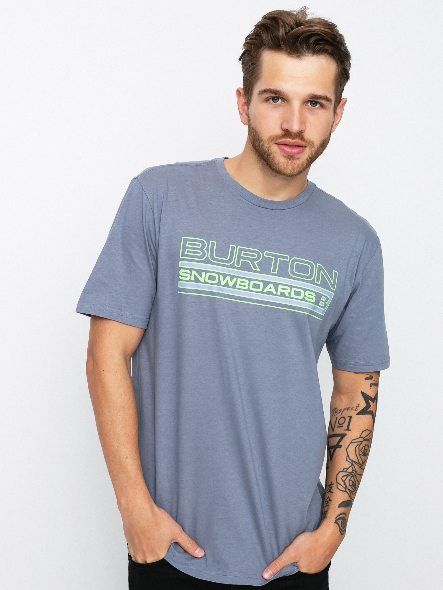 T-shirt Burton Hiddenmeadow (folkstone gray)