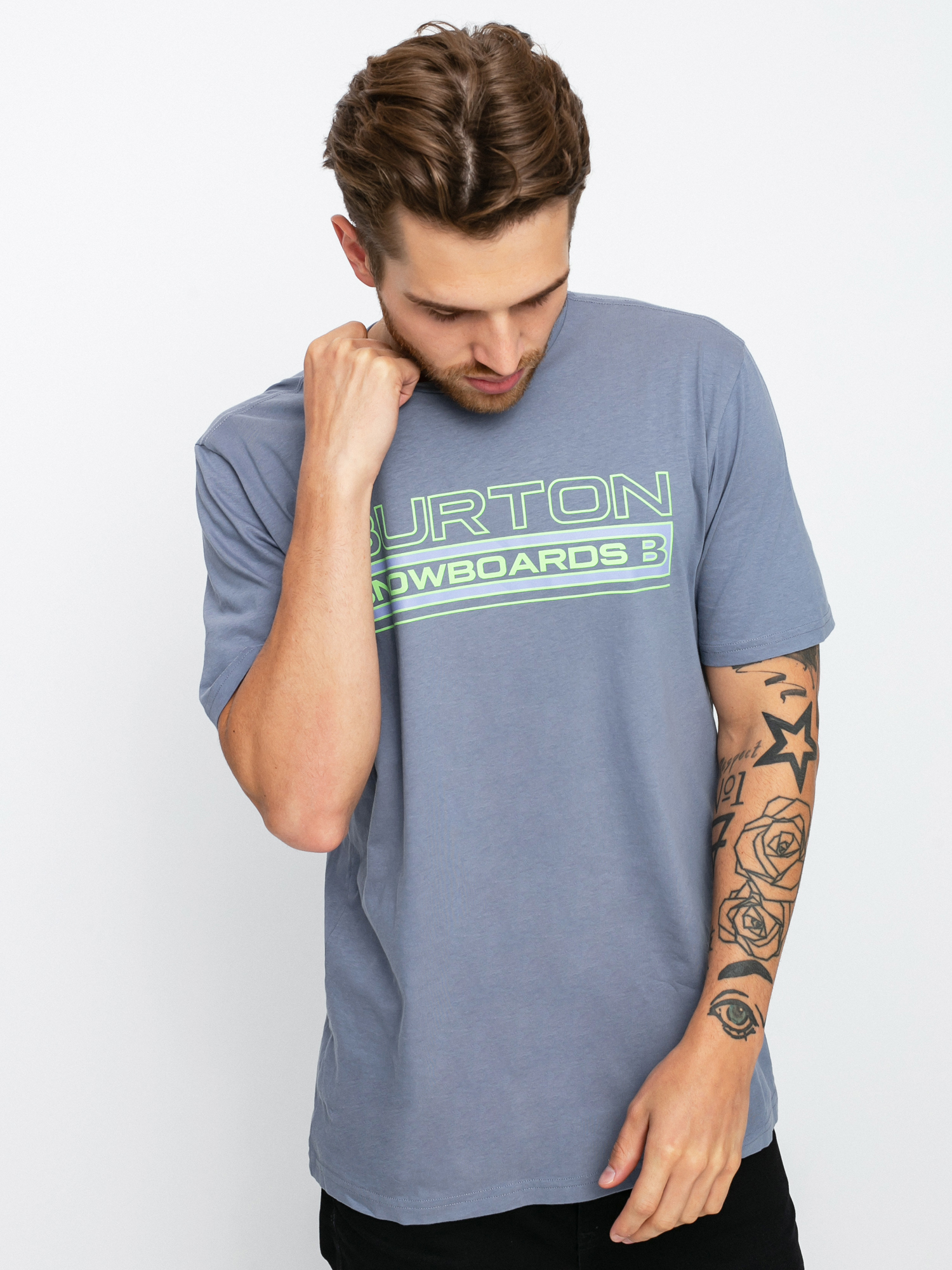 T-shirt Burton Hiddenmeadow (folkstone gray)