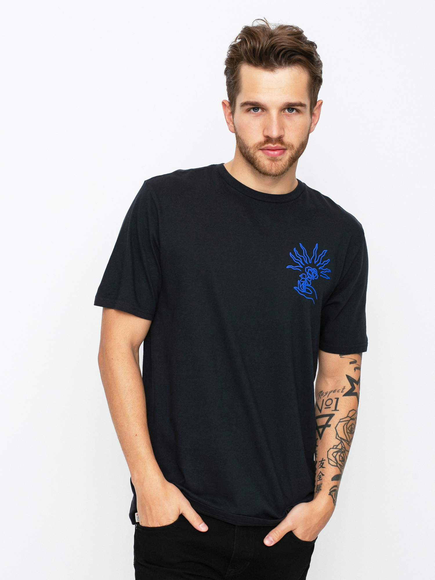 T-shirt Burton Leamington (true black)