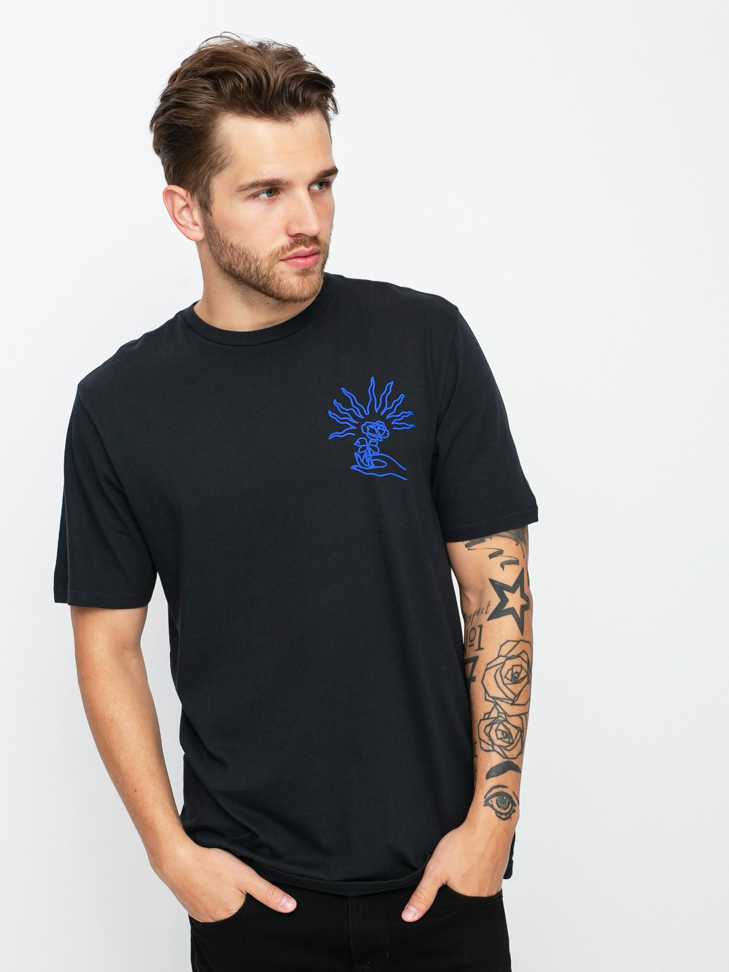 T-shirt Burton Leamington (true black)