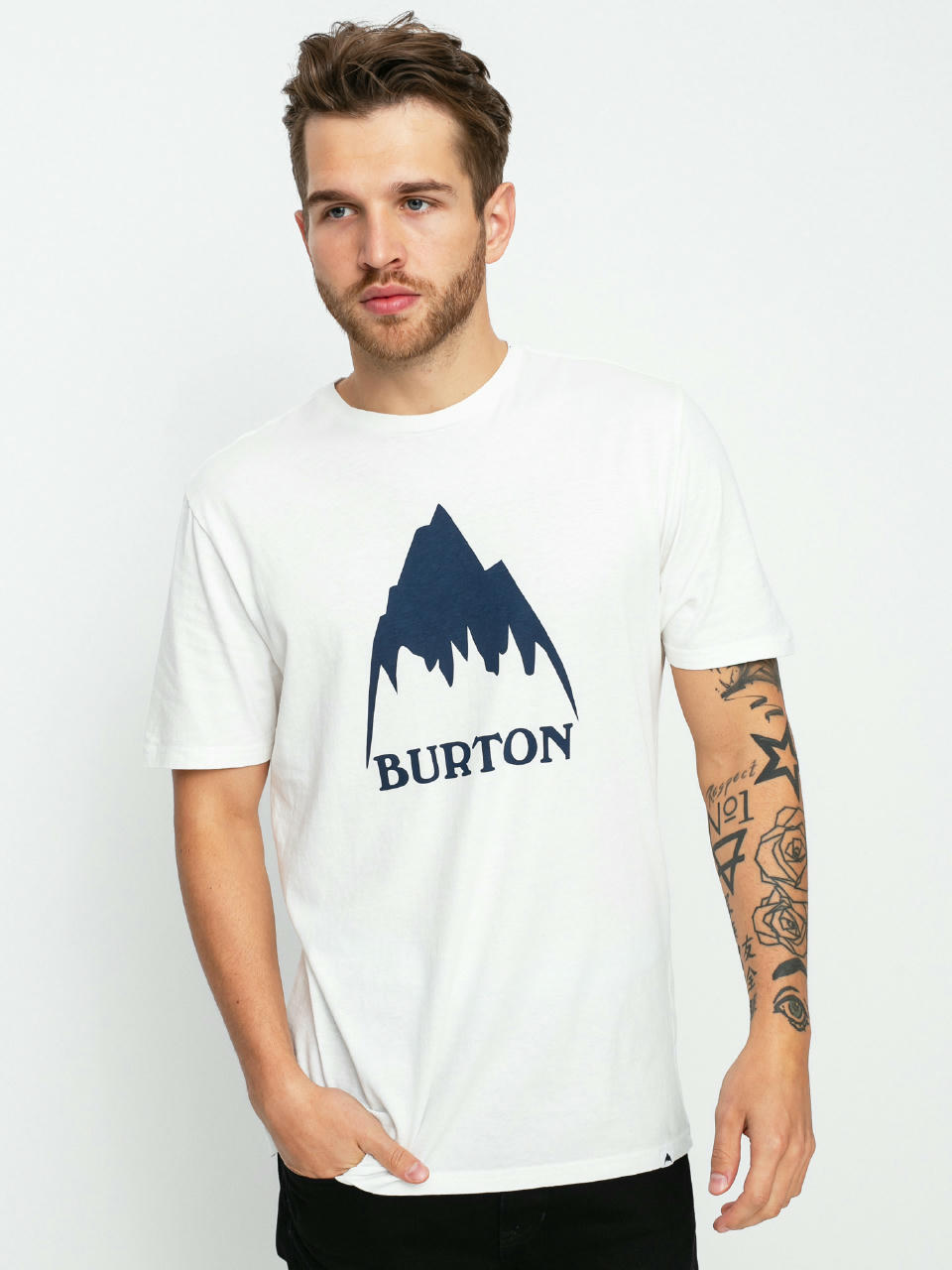 T-shirt Burton Classic Mountain High (stout white)