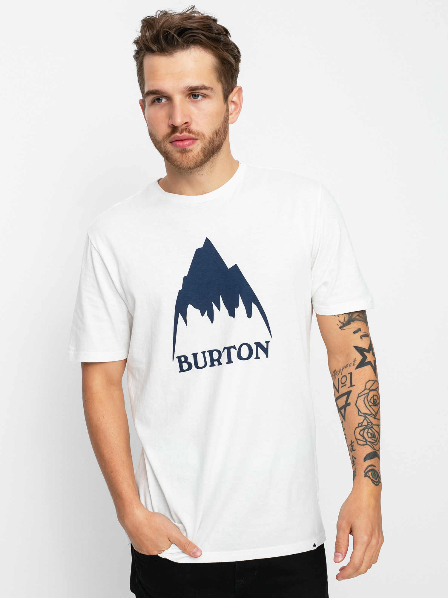 T-shirt Burton Classic Mountain High (stout white)