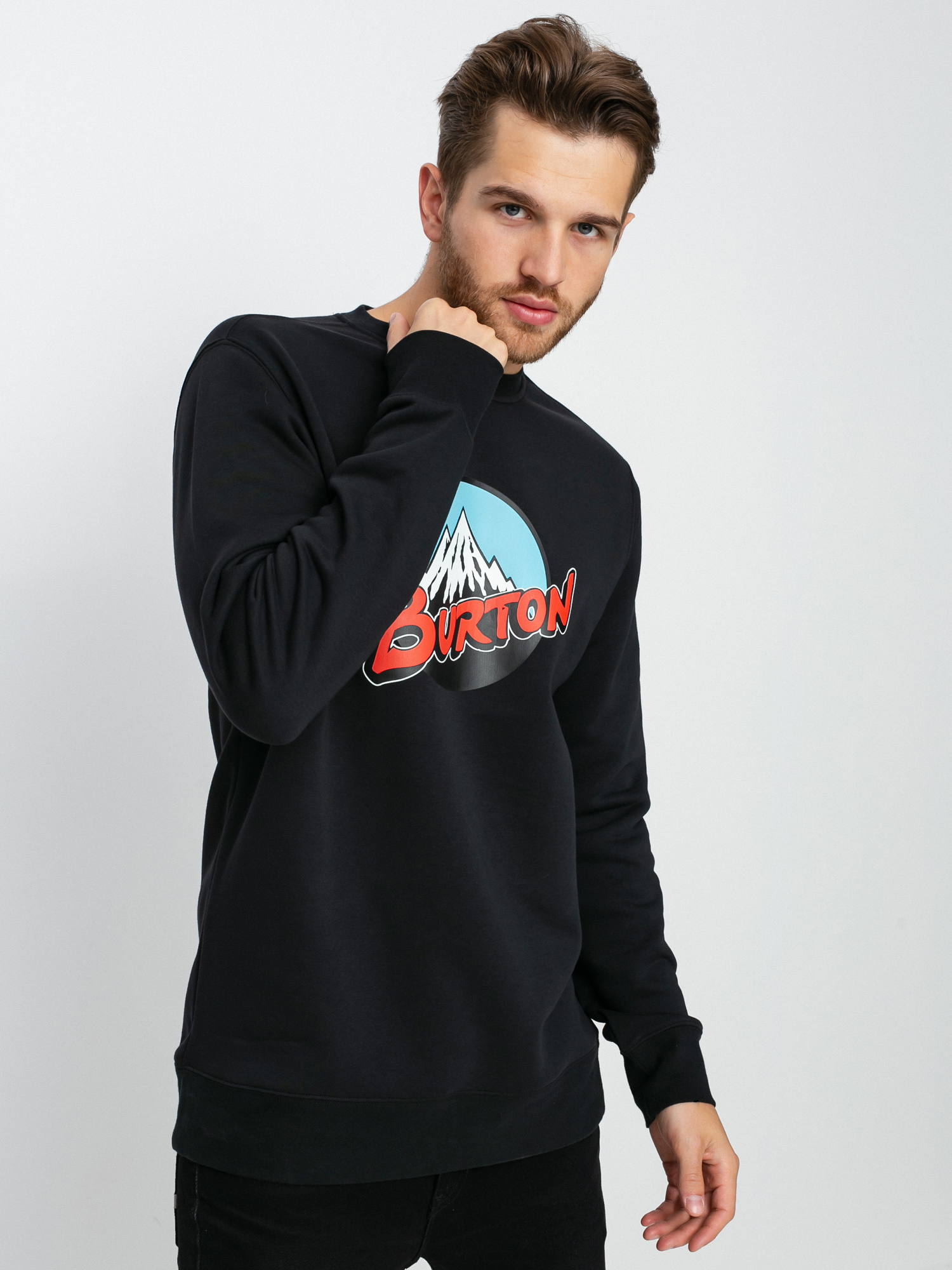 Bluza Burton Retro Mountain (true black)