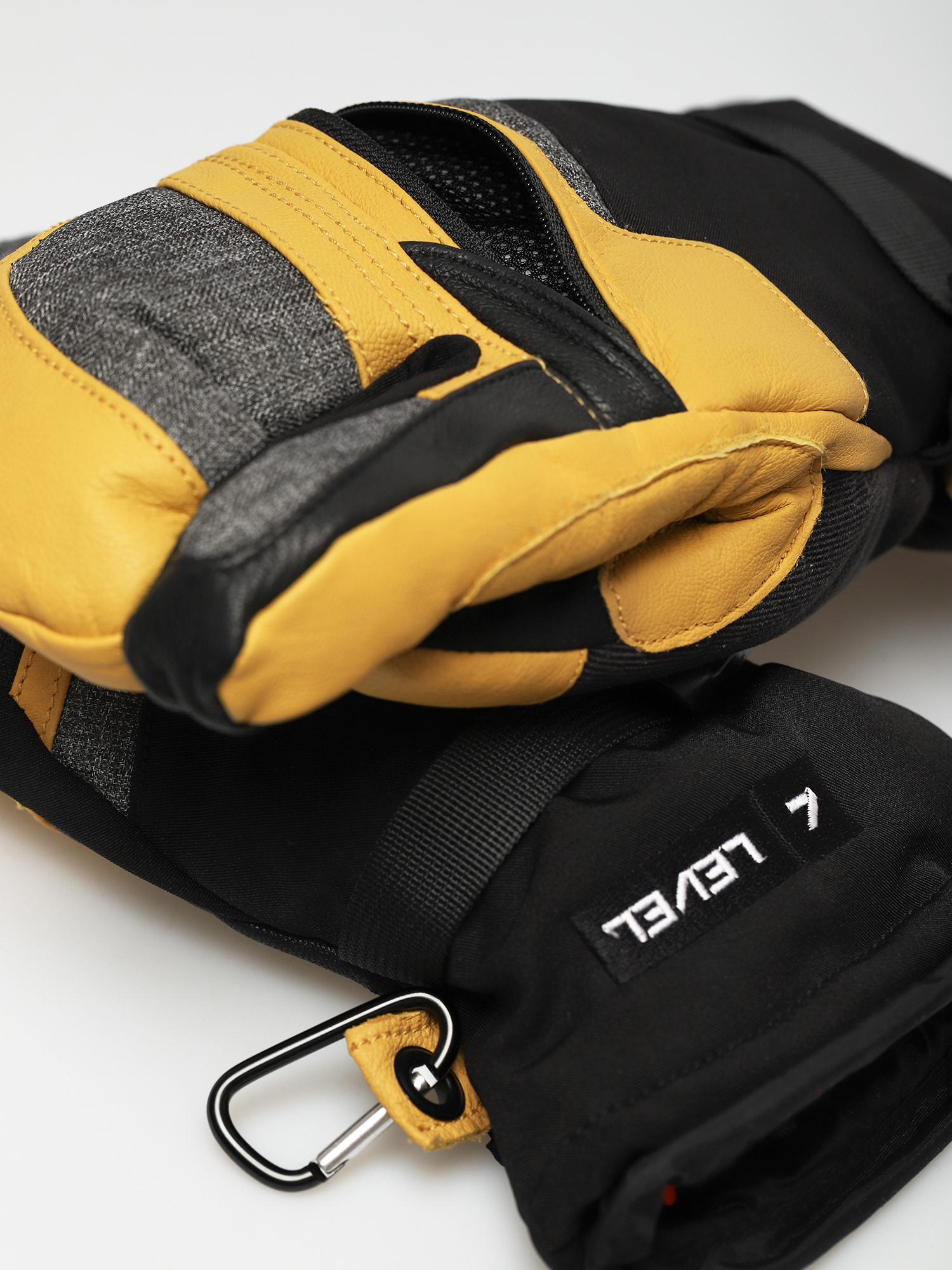 Rękawice Level Ranger Leather Trigger (pk black)