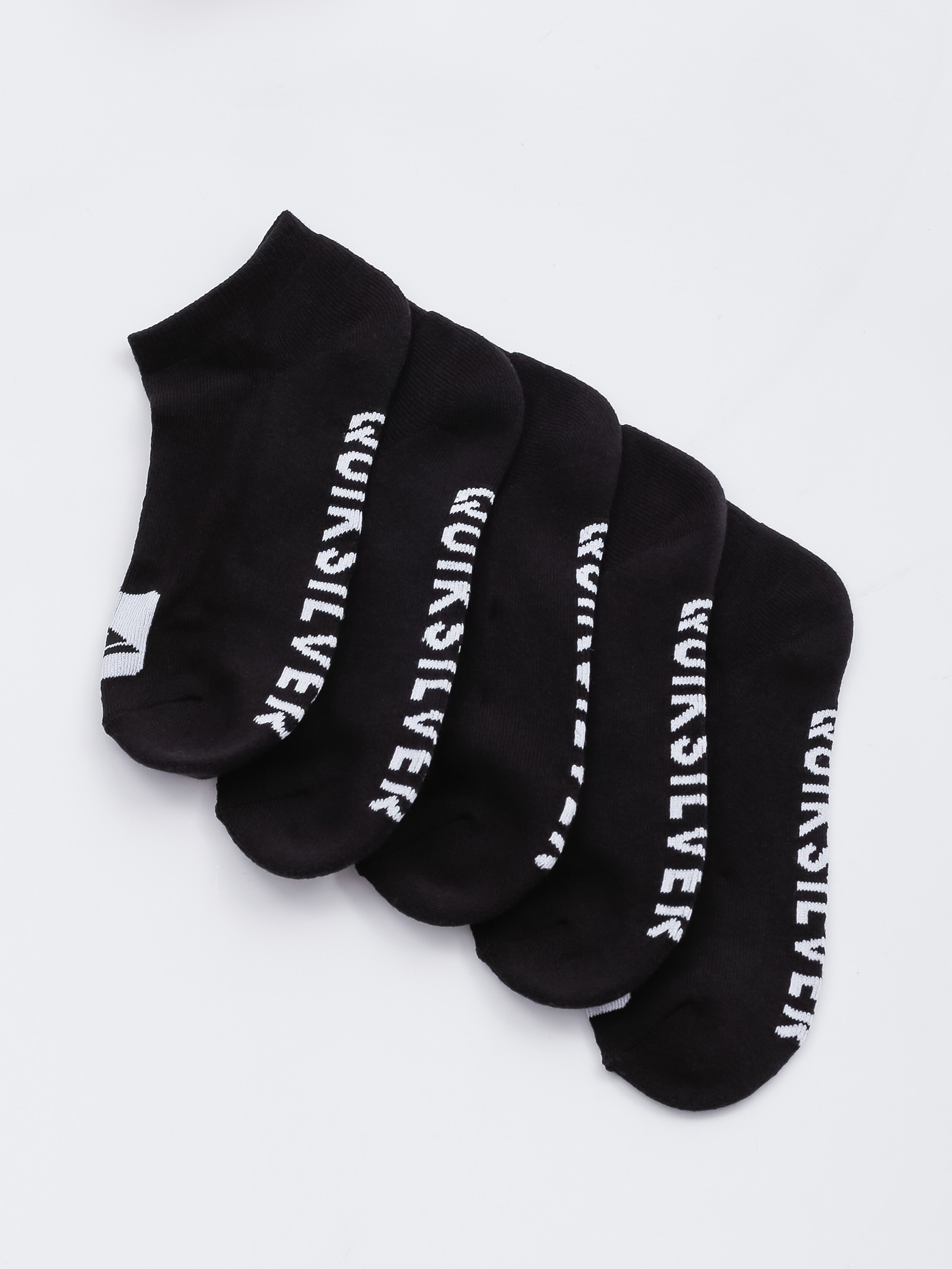 Skarpetki Quiksilver 5 Ankle Pack (black)