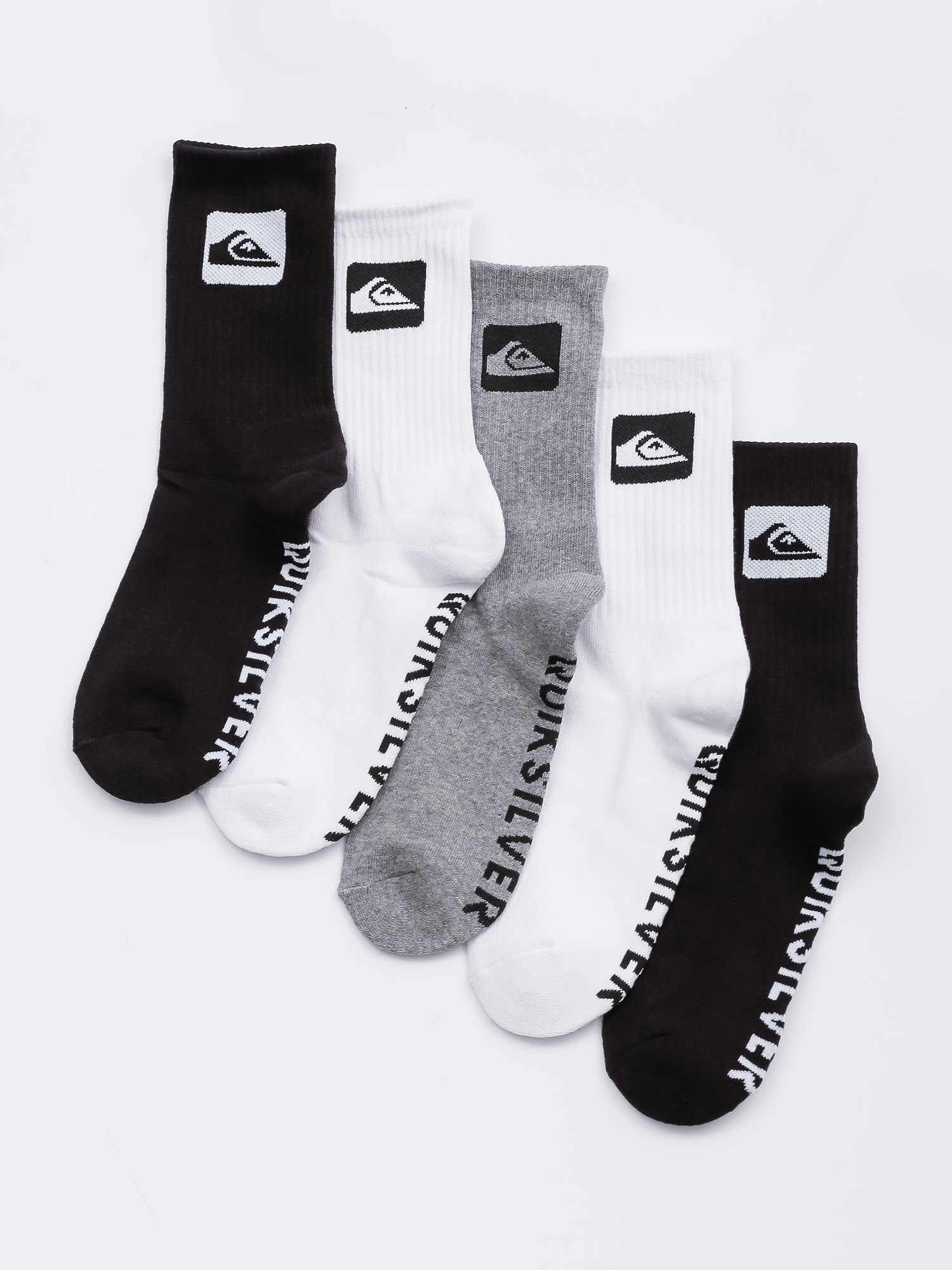 Skarpetki Quiksilver 5 Crew Pack (assorted)