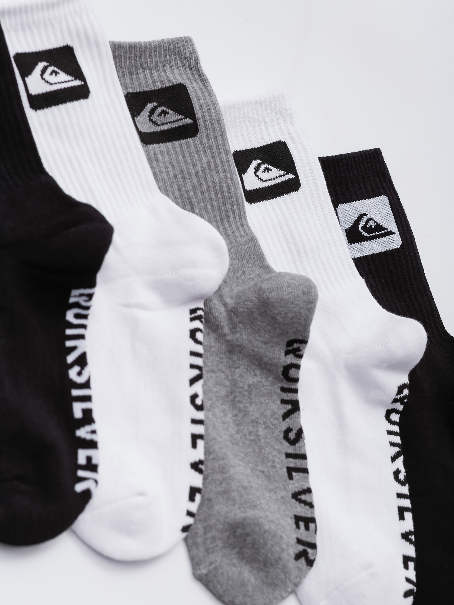Skarpetki Quiksilver 5 Crew Pack (assorted)
